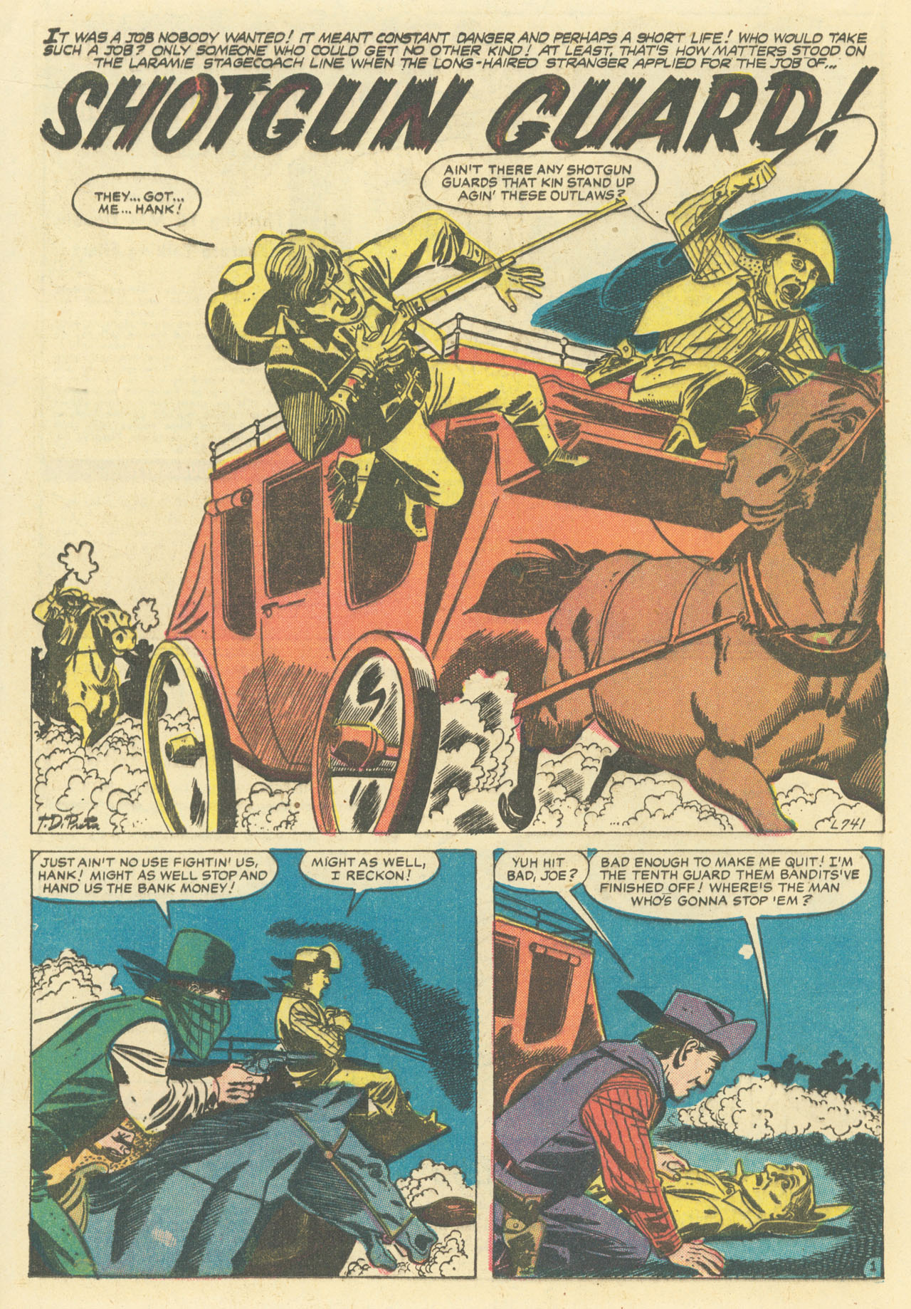 Read online Two Gun Western comic -  Issue #10 - 16