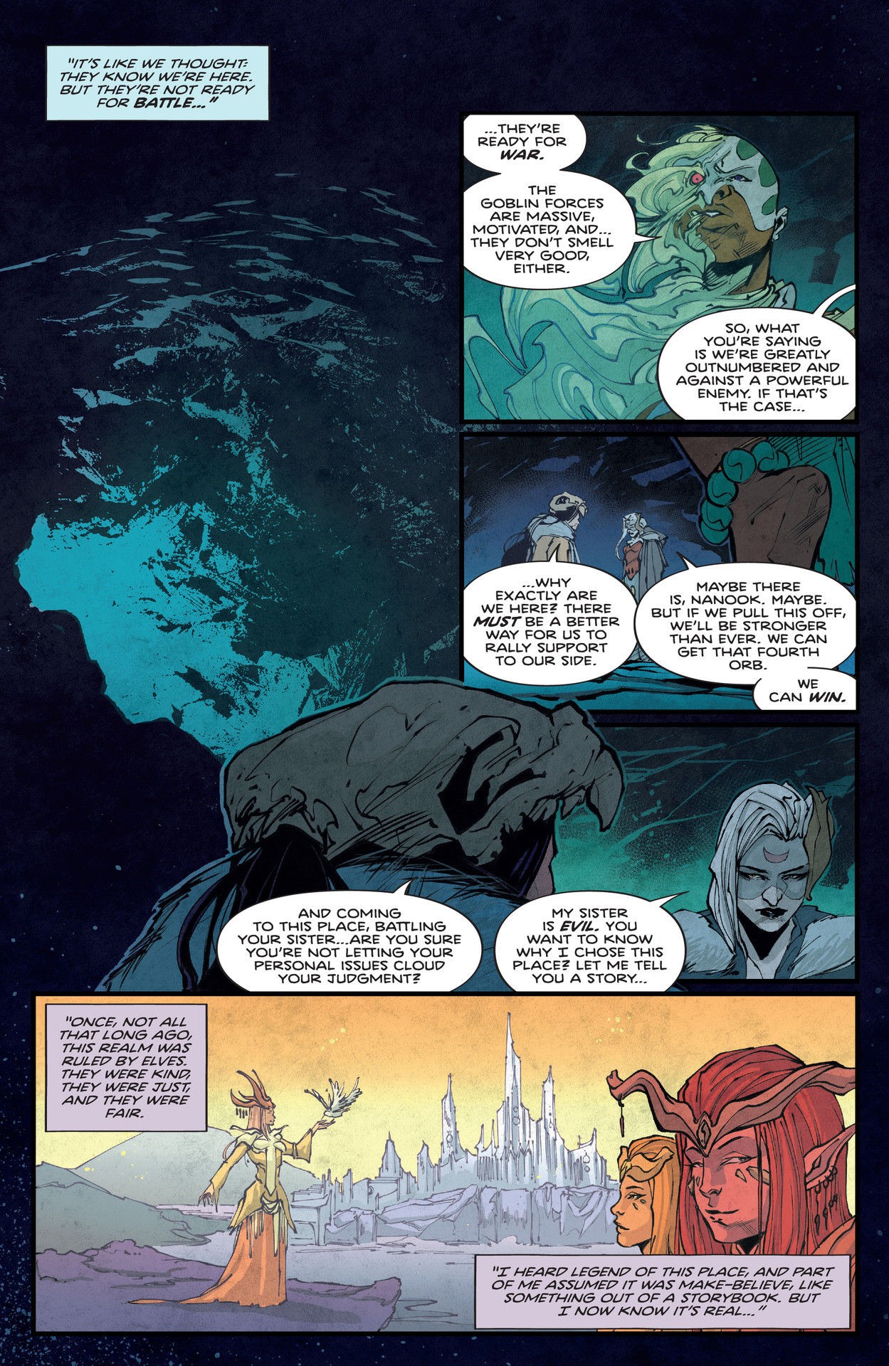 Read online The Mighty Barbarians comic -  Issue #5 - 5