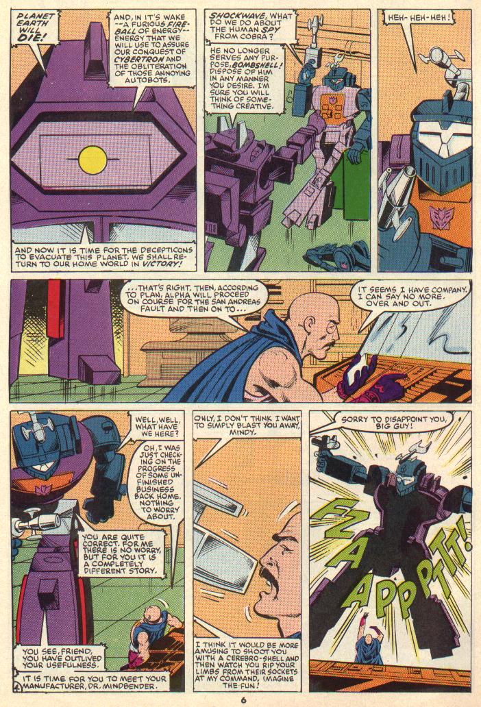 Read online The Transformers (UK) comic -  Issue #277 - 5