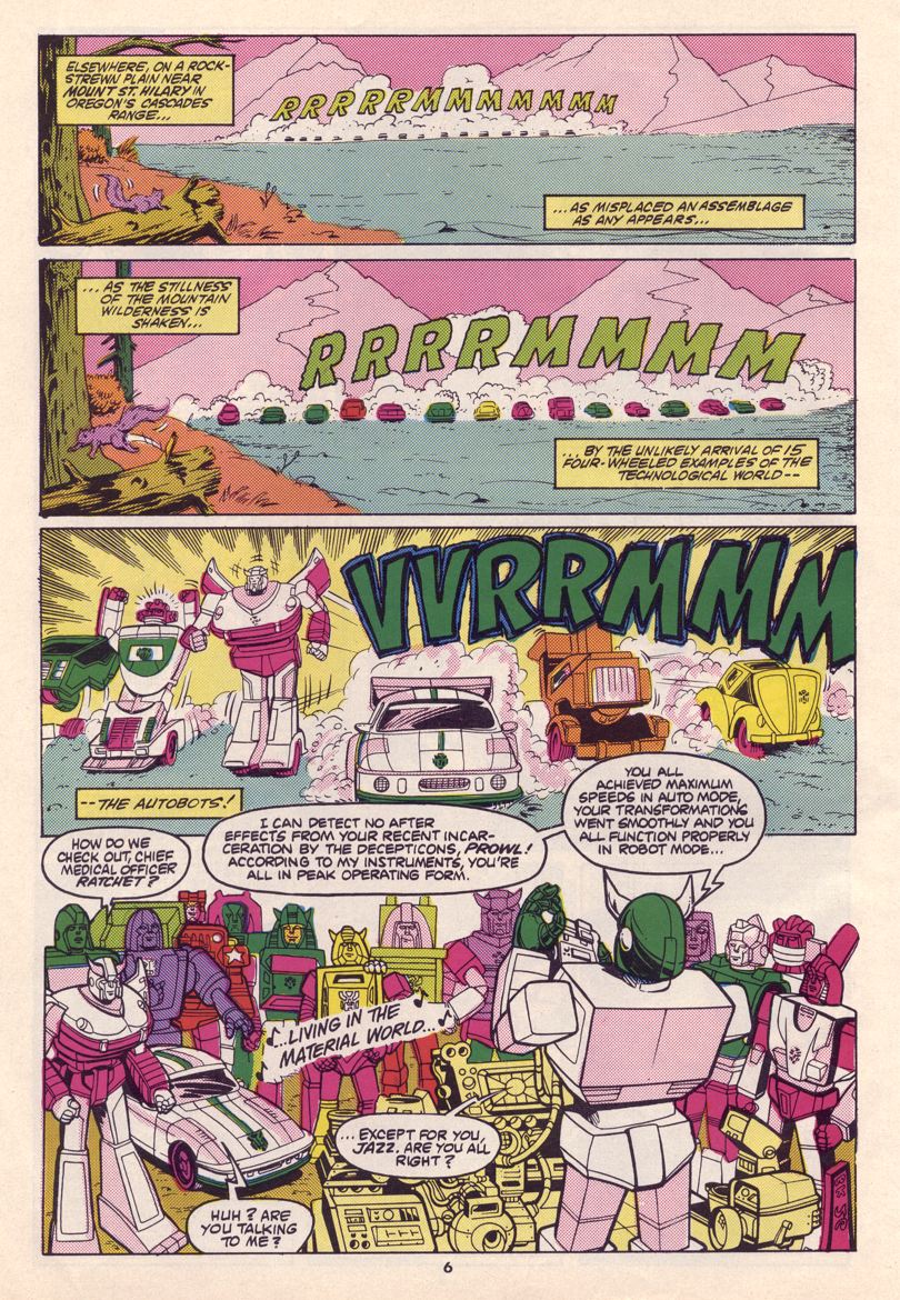 Read online The Transformers (UK) comic -  Issue #33 - 5
