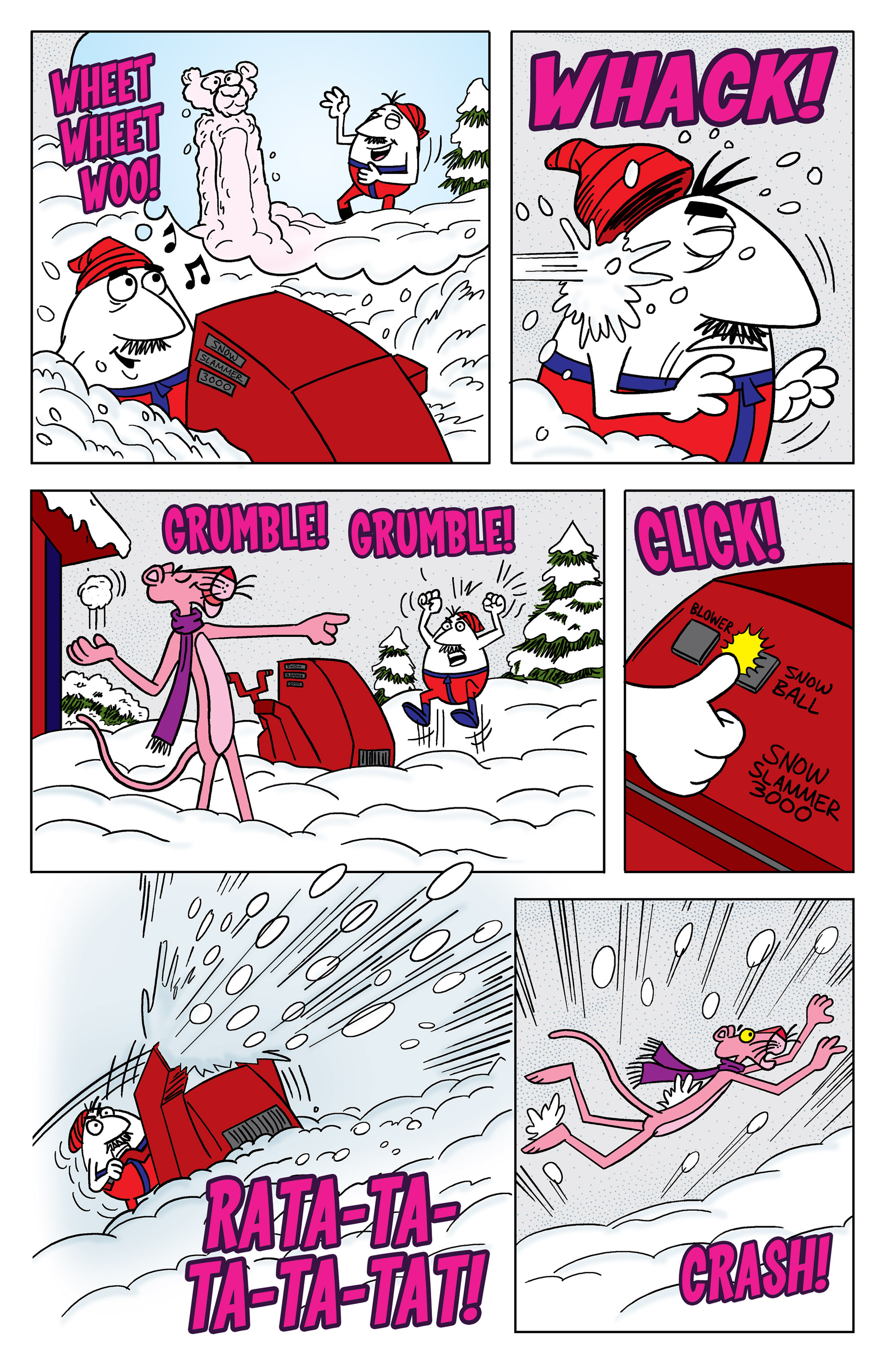Read online The Pink Panther: Snow Day comic -  Issue # Full - 5