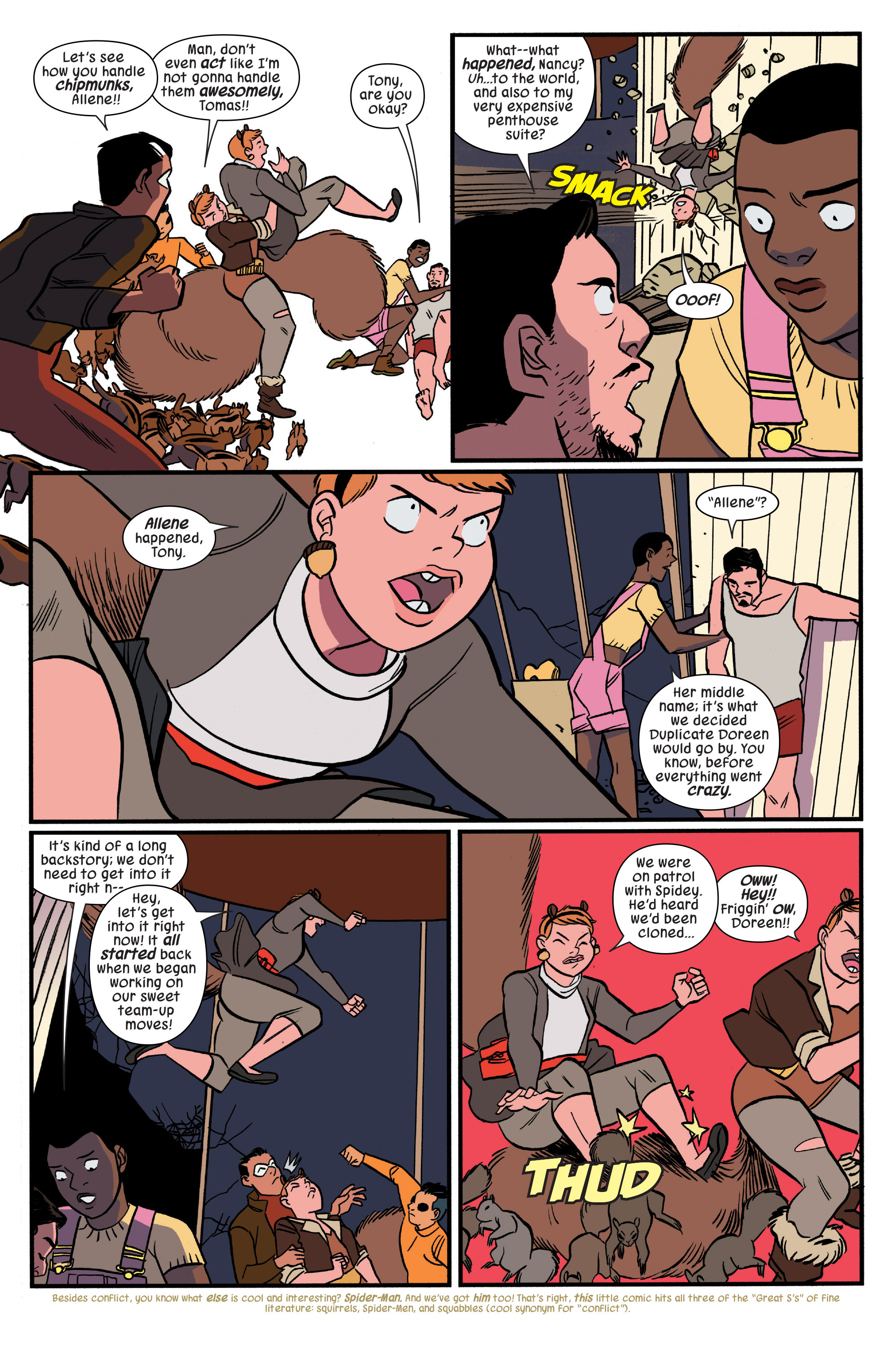 Read online The Unbeatable Squirrel Girl Beats Up the Marvel Universe comic -  Issue # TPB - 32