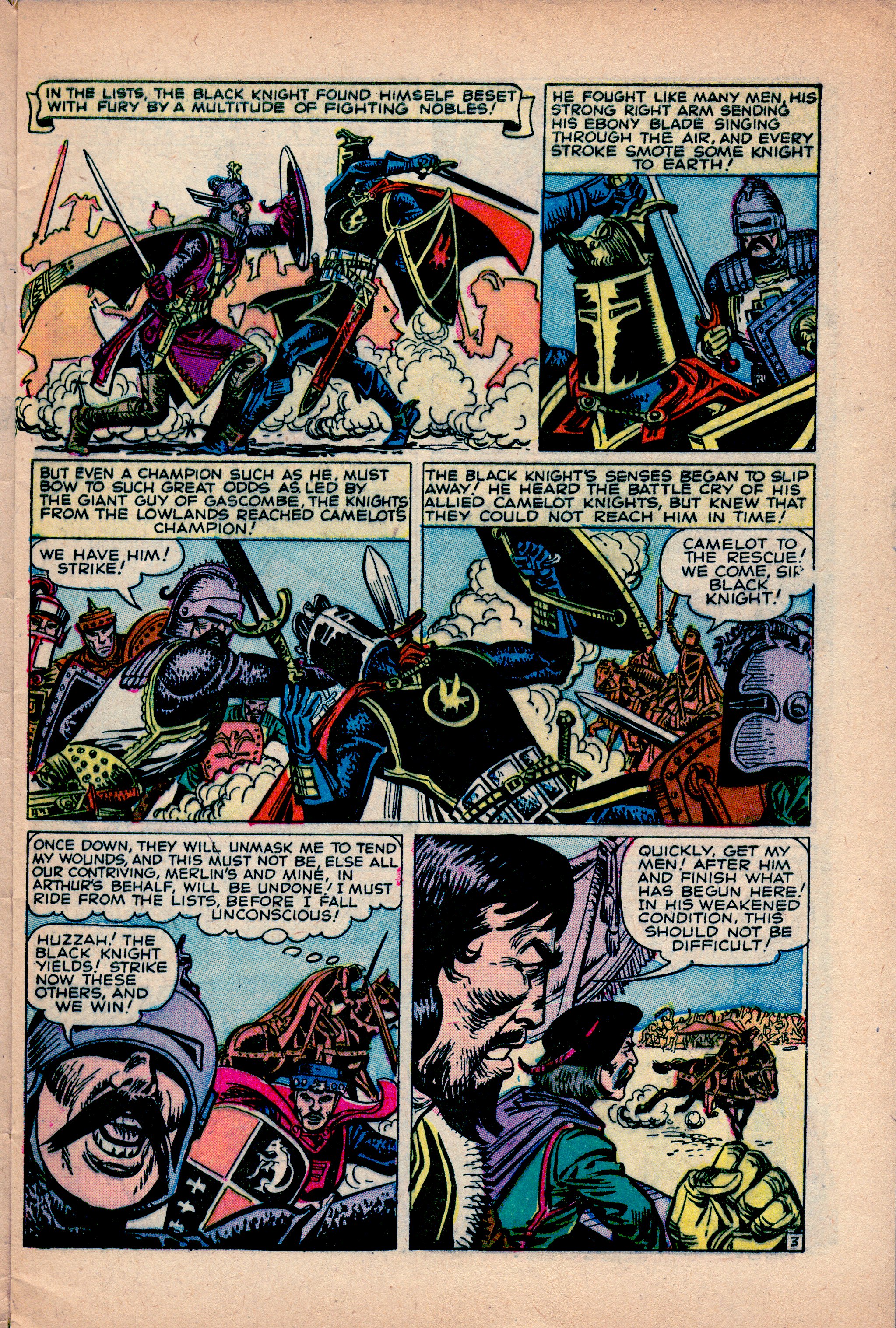 Read online Black Knight (1955) comic -  Issue #3 - 7
