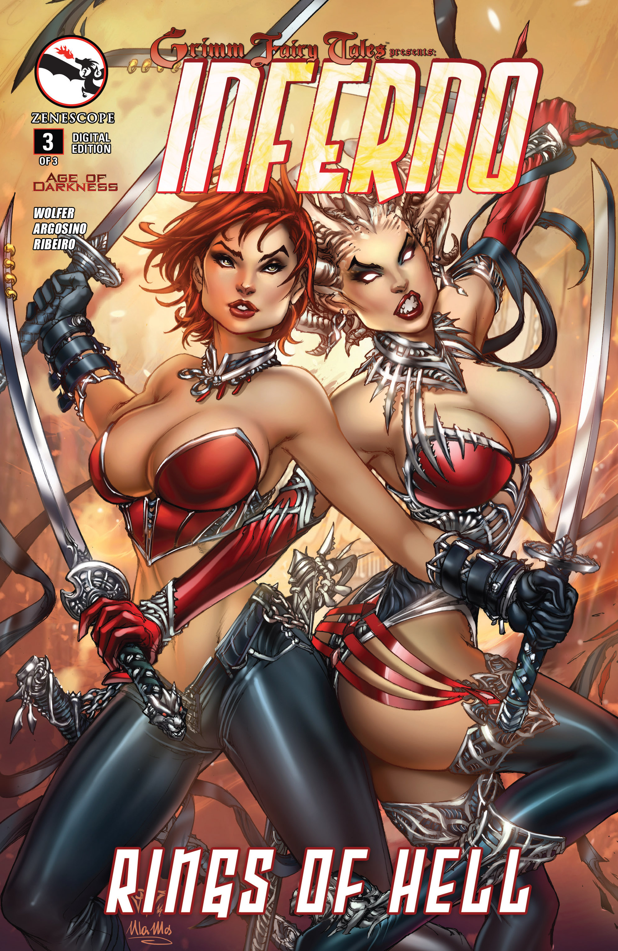 Read online Grimm Fairy Tales presents Inferno: Rings of Hell comic -  Issue #3 - 1