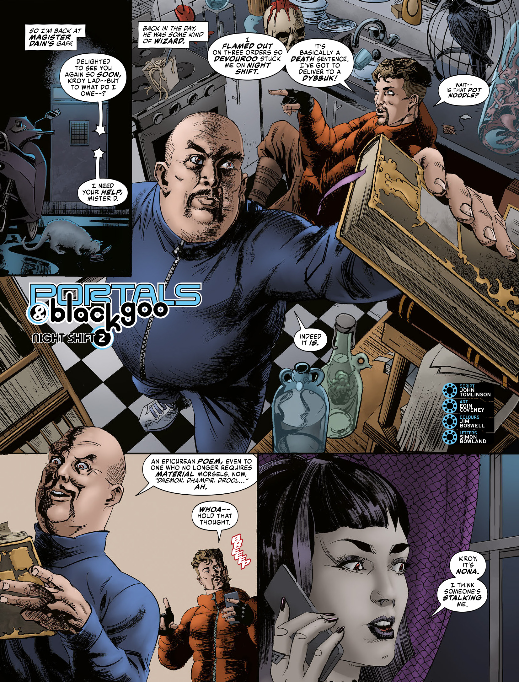 Read online 2000 AD comic -  Issue #2341 - 14