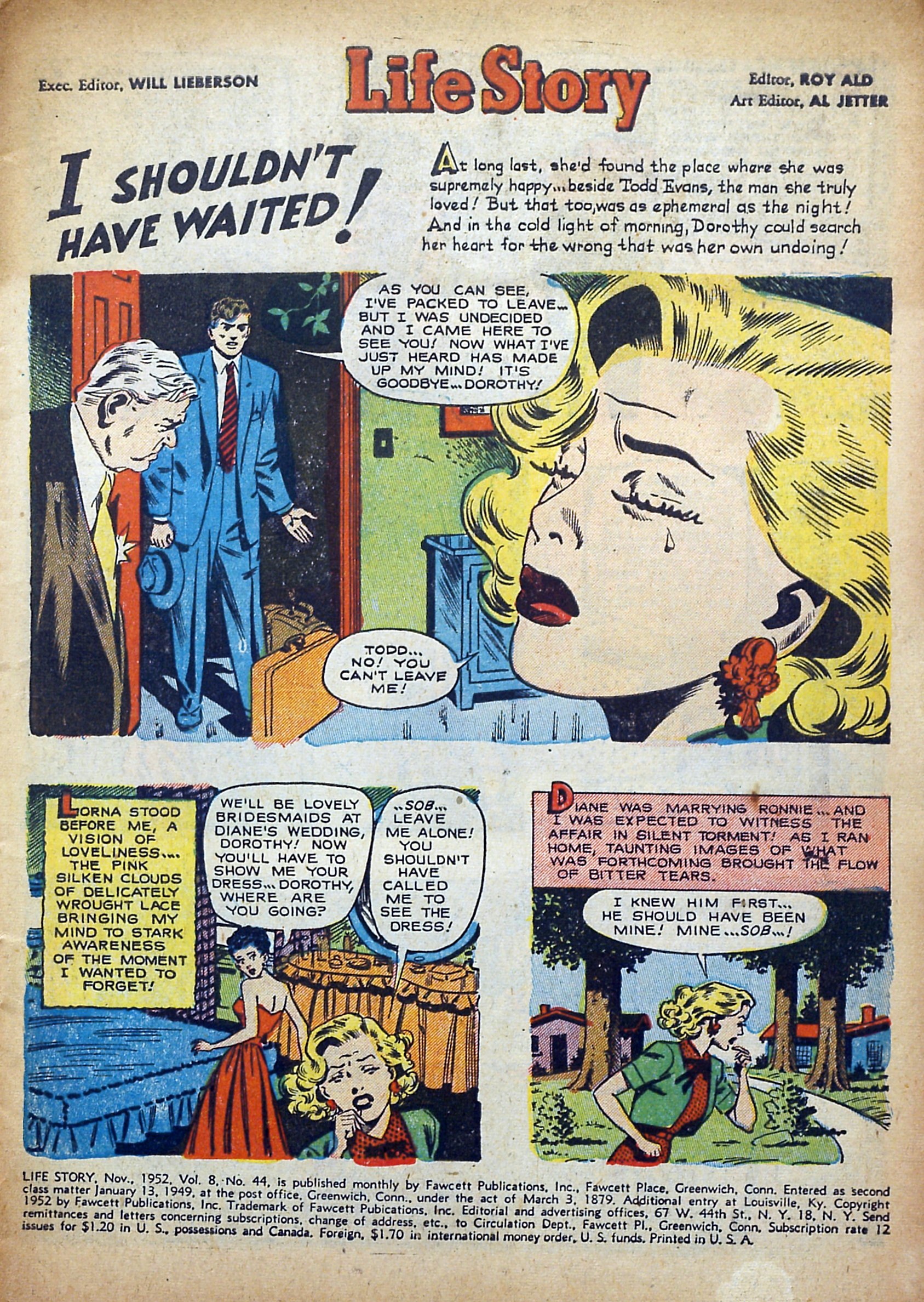 Read online Life Story comic -  Issue #44 - 3