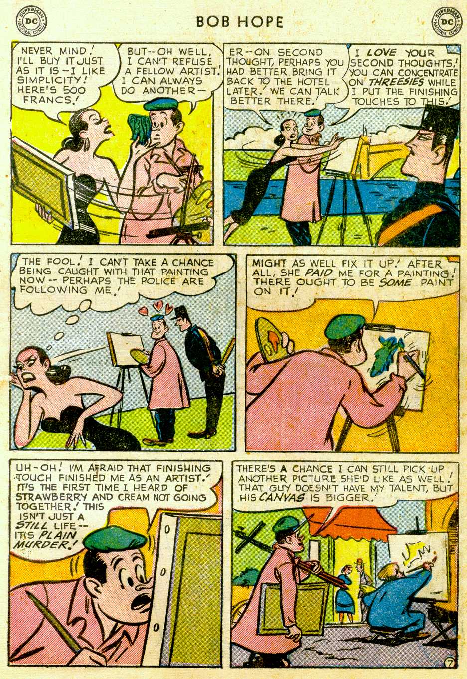 Read online The Adventures of Bob Hope comic -  Issue #19 - 9