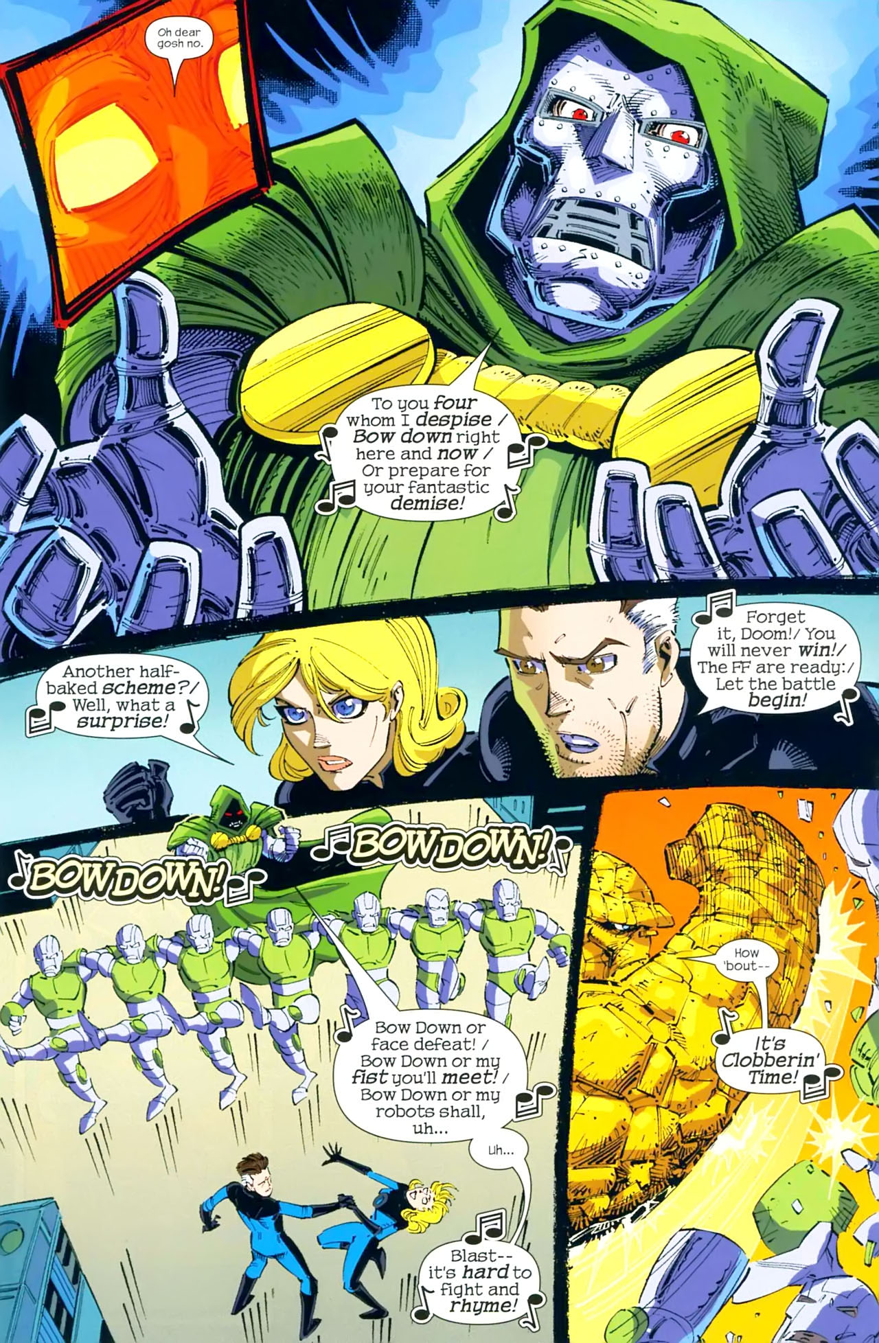 Read online Marvel Adventures Fantastic Four comic -  Issue #25 - 21