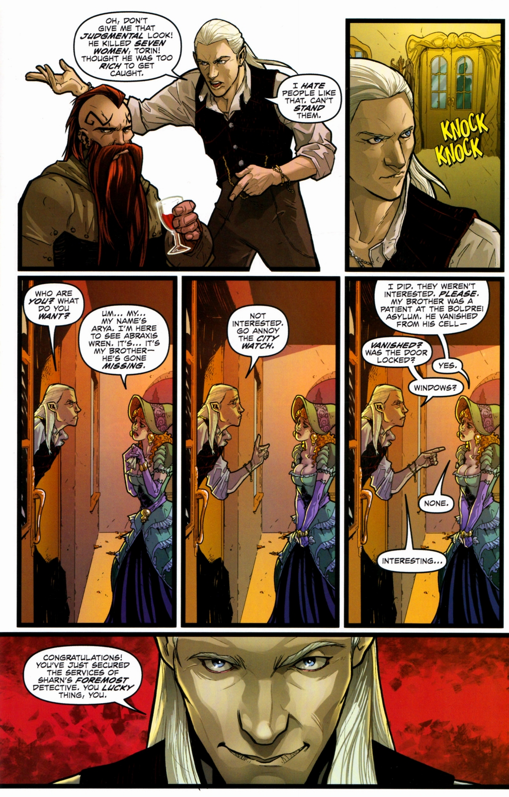 Read online Infestation 2: Dungeons & Dragons comic -  Issue #1 - 10