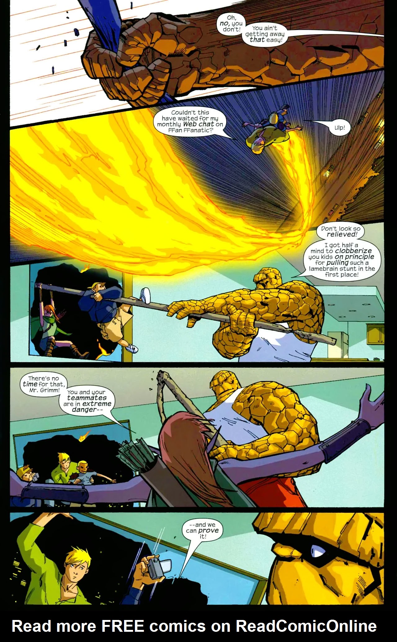 Read online Marvel Adventures Fantastic Four comic -  Issue #22 - 17