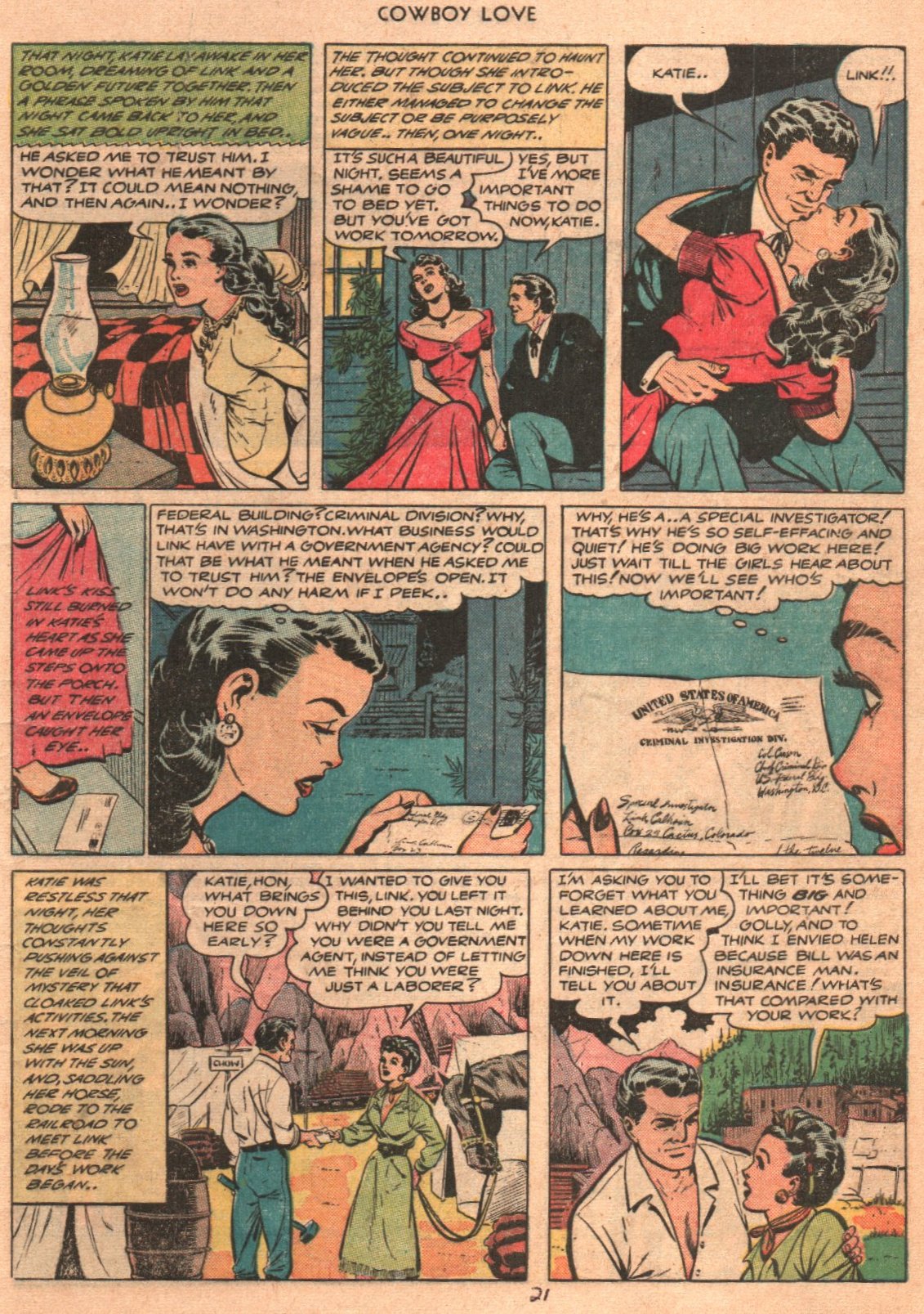 Read online Cowboy Love comic -  Issue #10 - 20