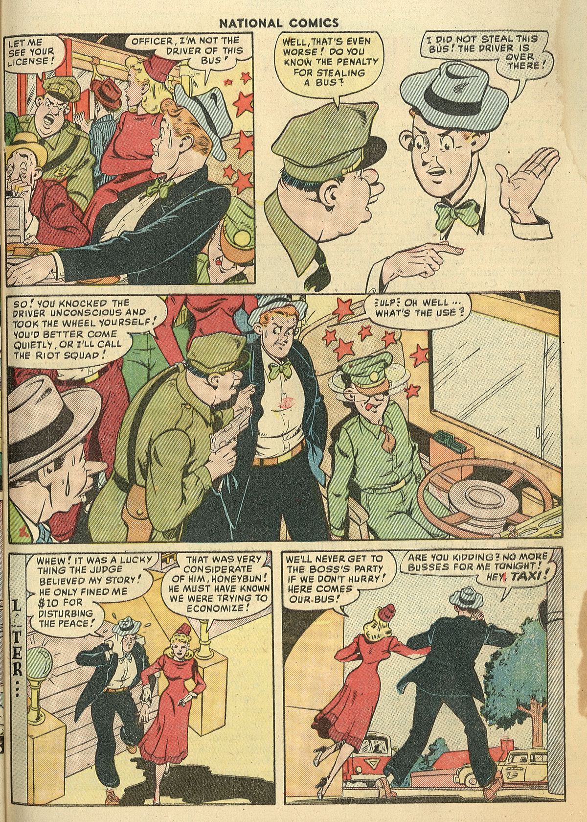 Read online National Comics comic -  Issue #74 - 27