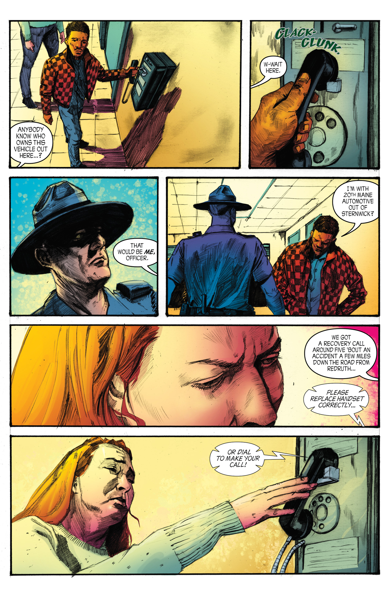 Read online John Carpenter's Night Terrors comic -  Issue # The Coffin Road - 54