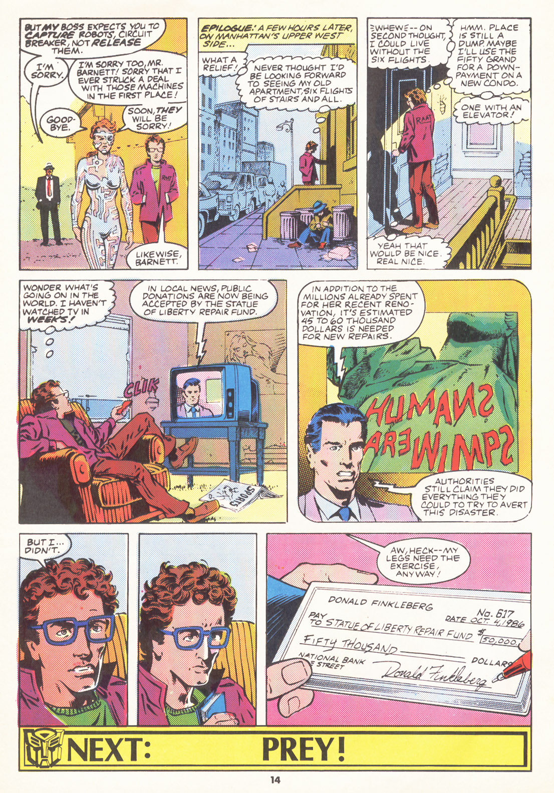 Read online The Transformers (UK) comic -  Issue #95 - 13
