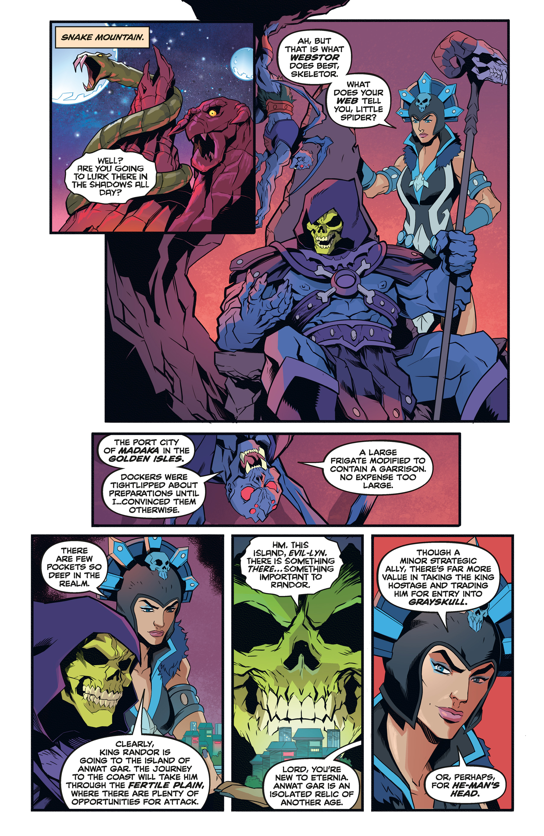 Read online Masters of the Universe: Forge of Destiny comic -  Issue #1 - 12