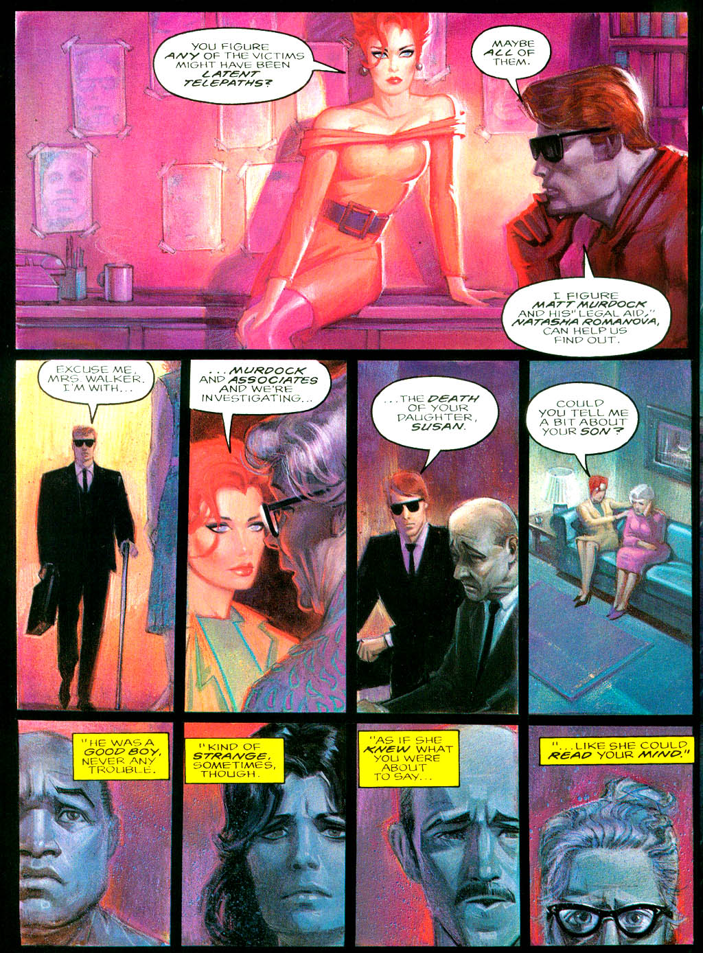 Read online Daredevil / Black Widow: Abattoir comic -  Issue # Full - 14