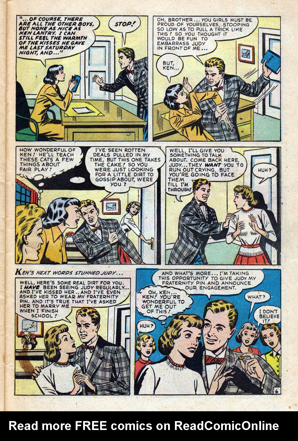 Read online Glamorous Romances comic -  Issue #42 - 23