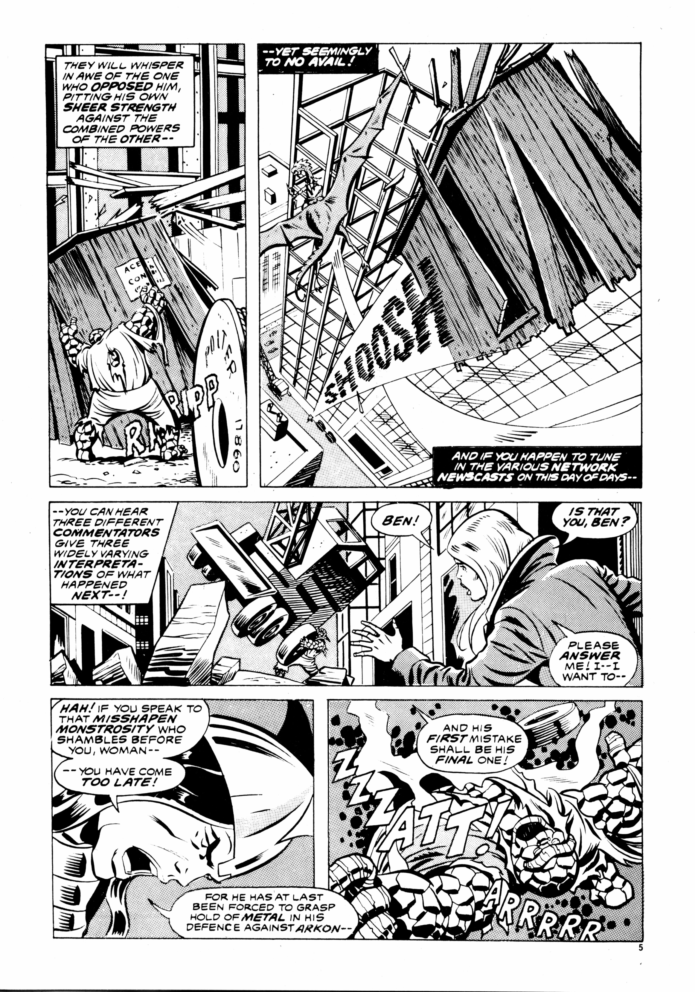 Read online Fantastic Four (1982) comic -  Issue #27 - 5