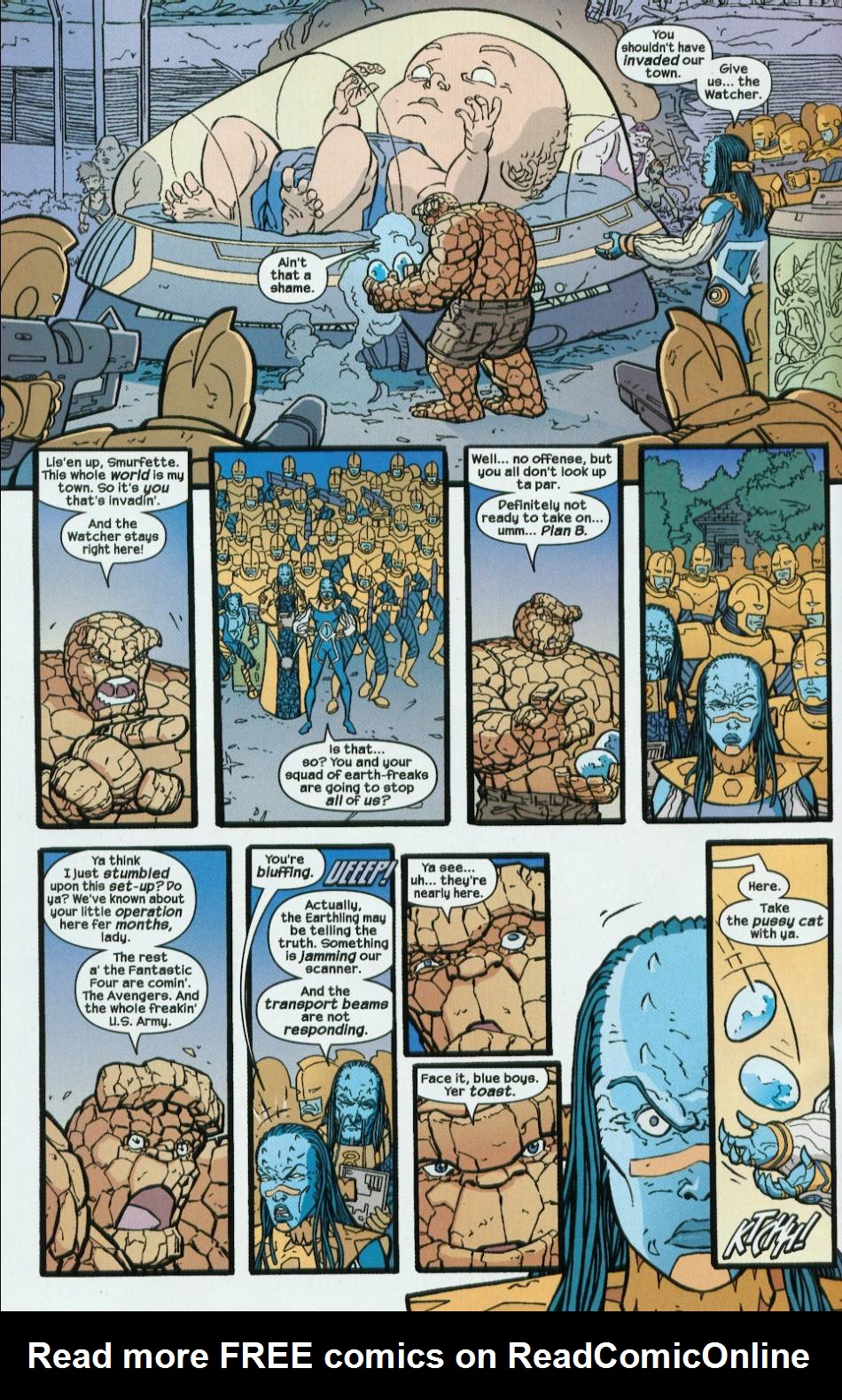 Read online The Thing: Freakshow comic -  Issue #4 - 12