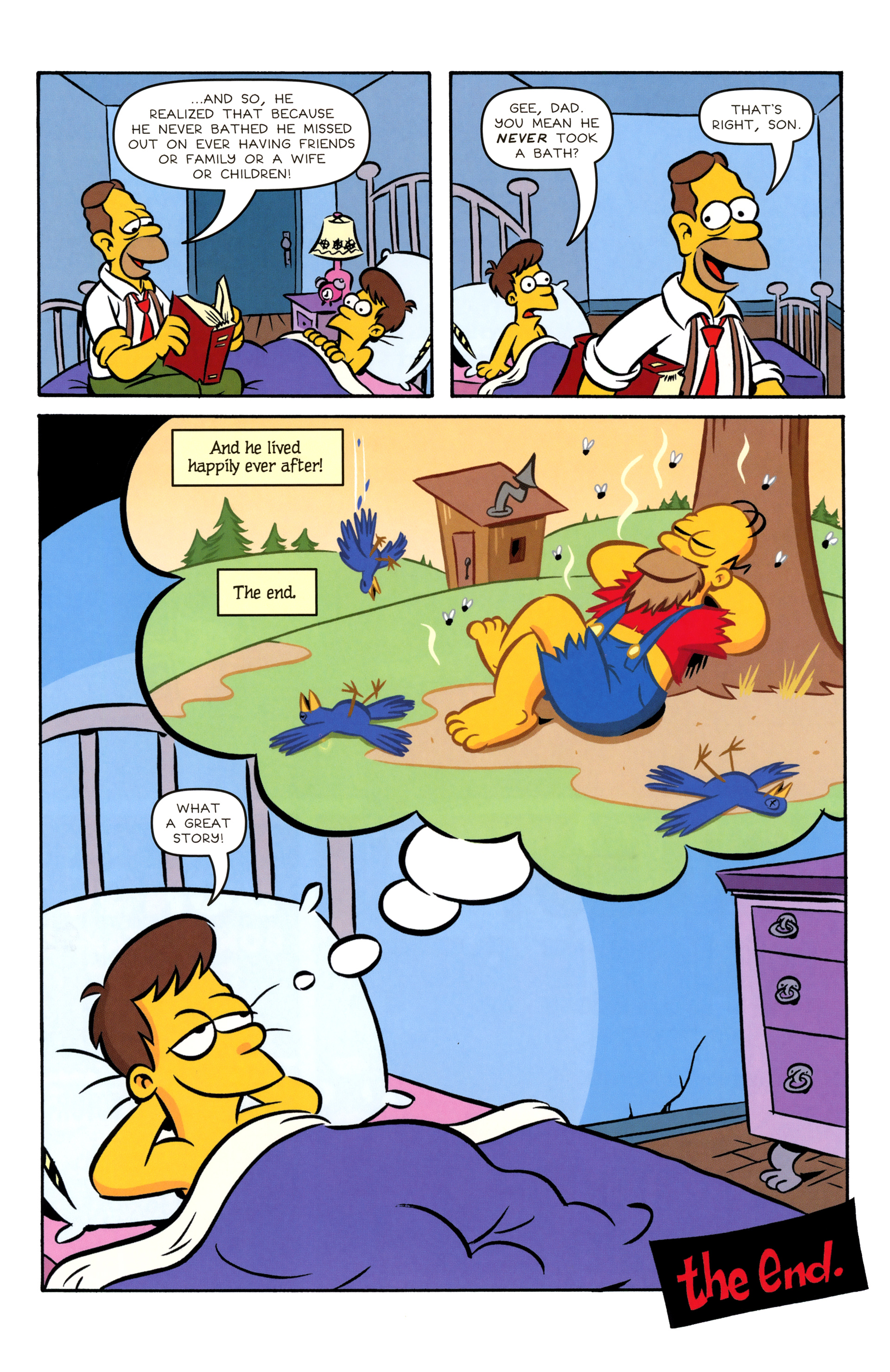 Read online Bongo Comics Free-For-All! comic -  Issue #2013 - 19