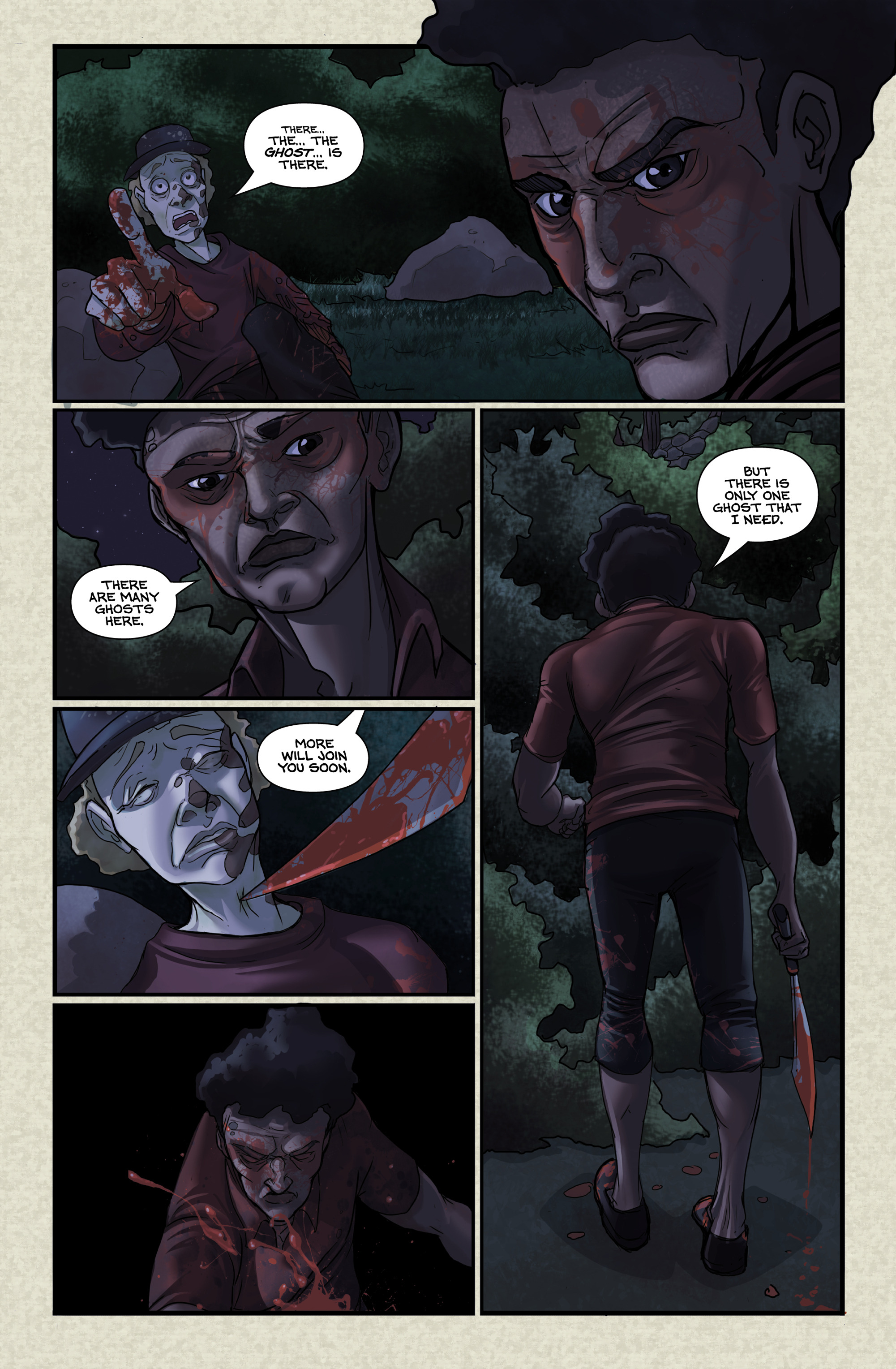 Read online Flesh of White comic -  Issue #4 - 3