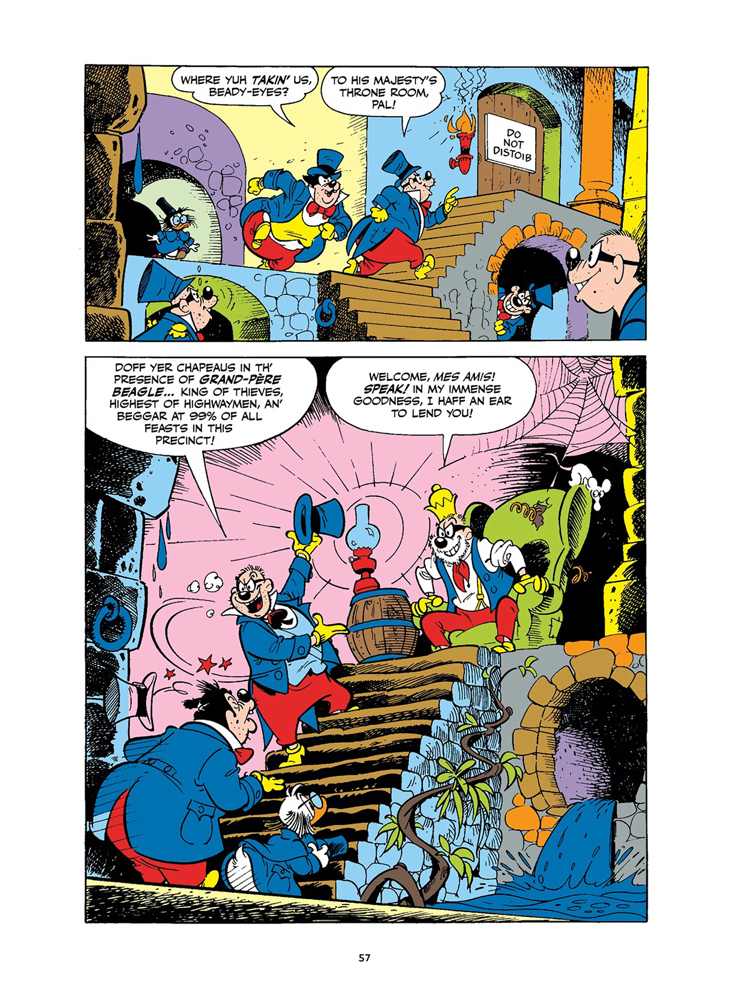 Read online Uncle Scrooge and Donald Duck in Les Misérables and War and Peace comic -  Issue # TPB (Part 1) - 58