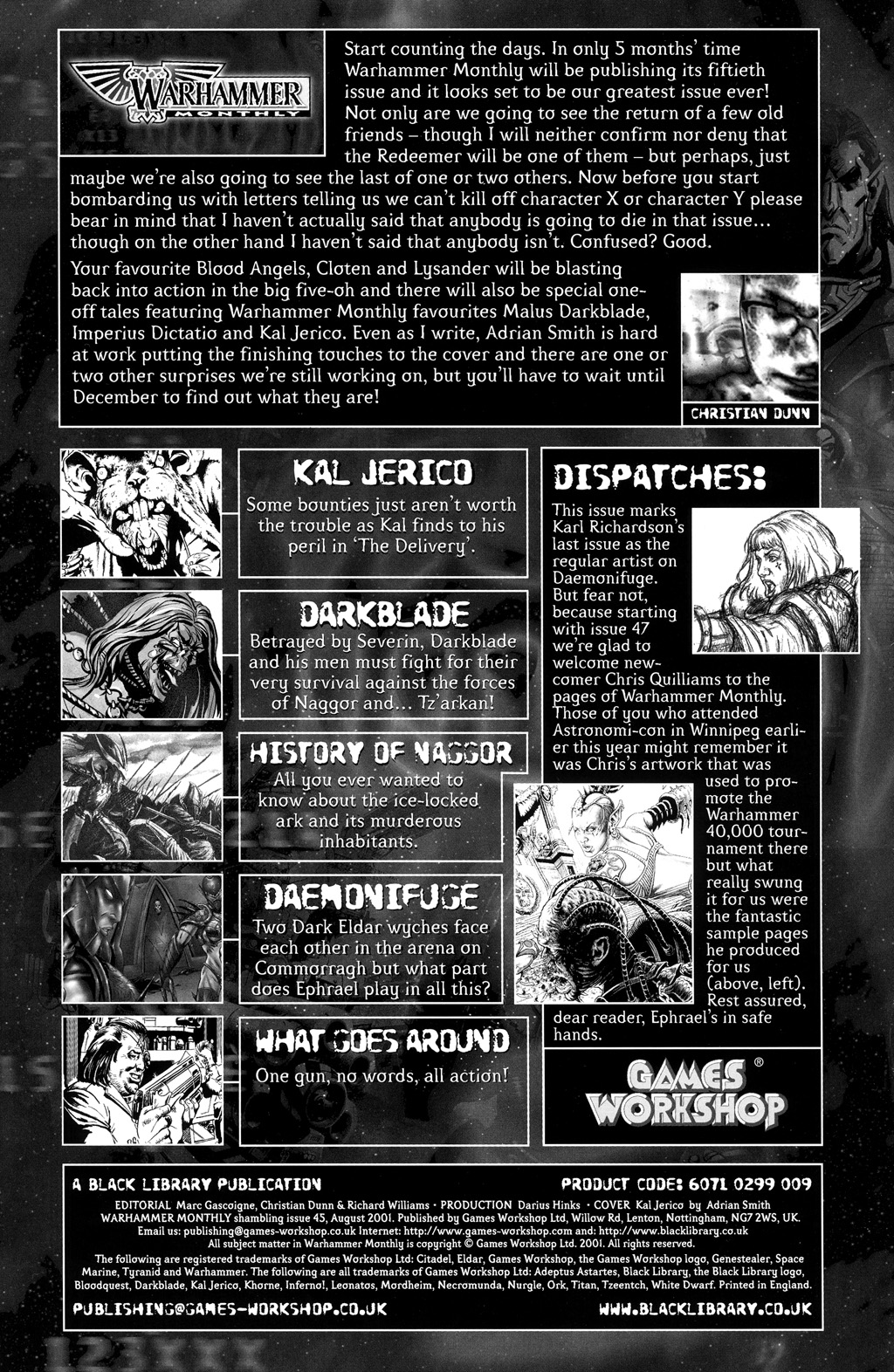 Read online Warhammer Monthly comic -  Issue #45 - 2