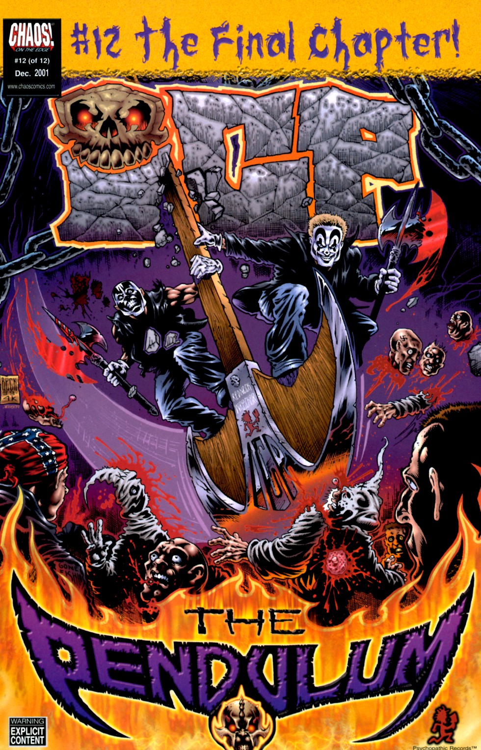 Read online Insane Clown Posse: The Pendulum comic -  Issue #12 - 1