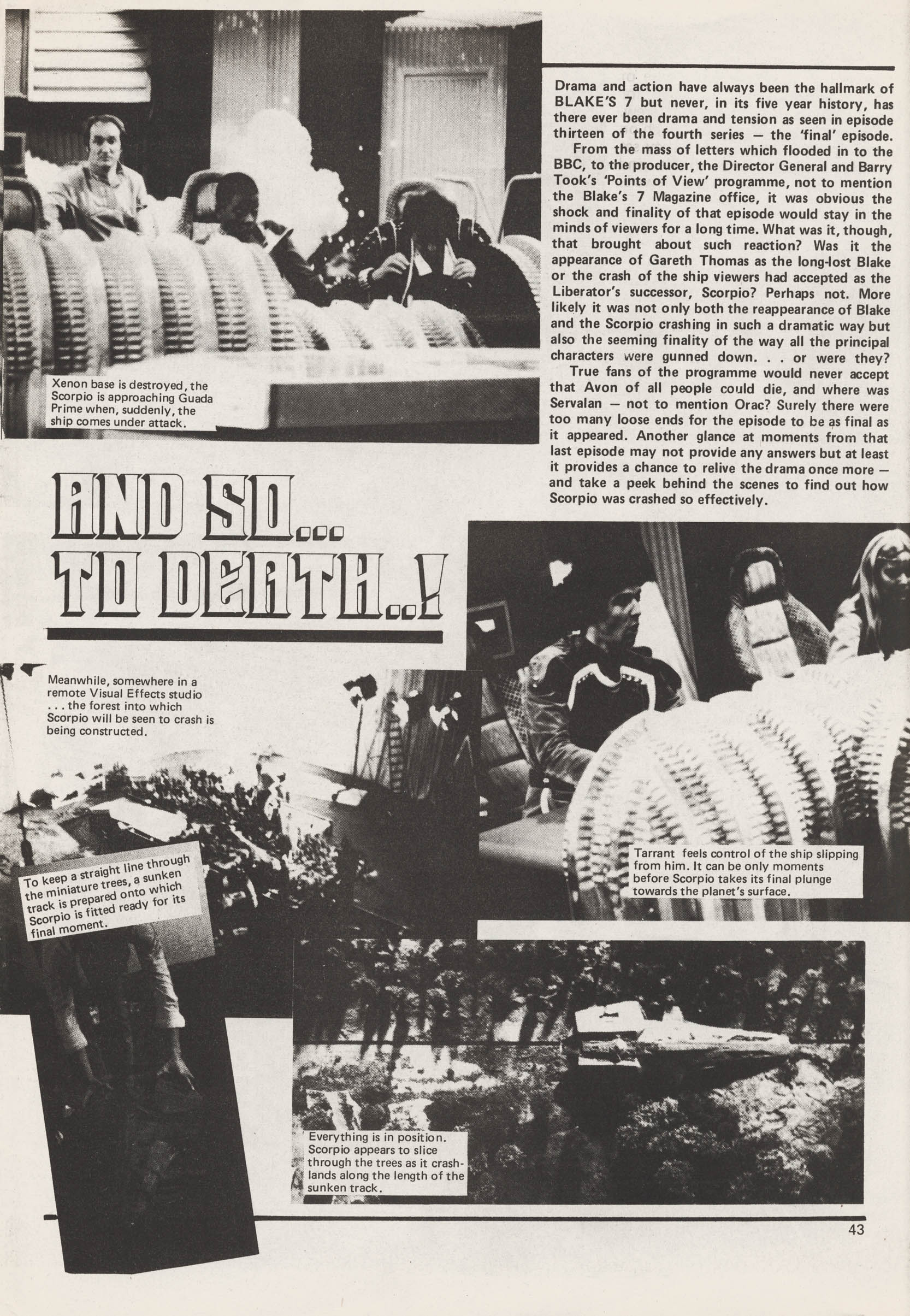 Read online Blake's 7 Special comic -  Issue #1 - 36