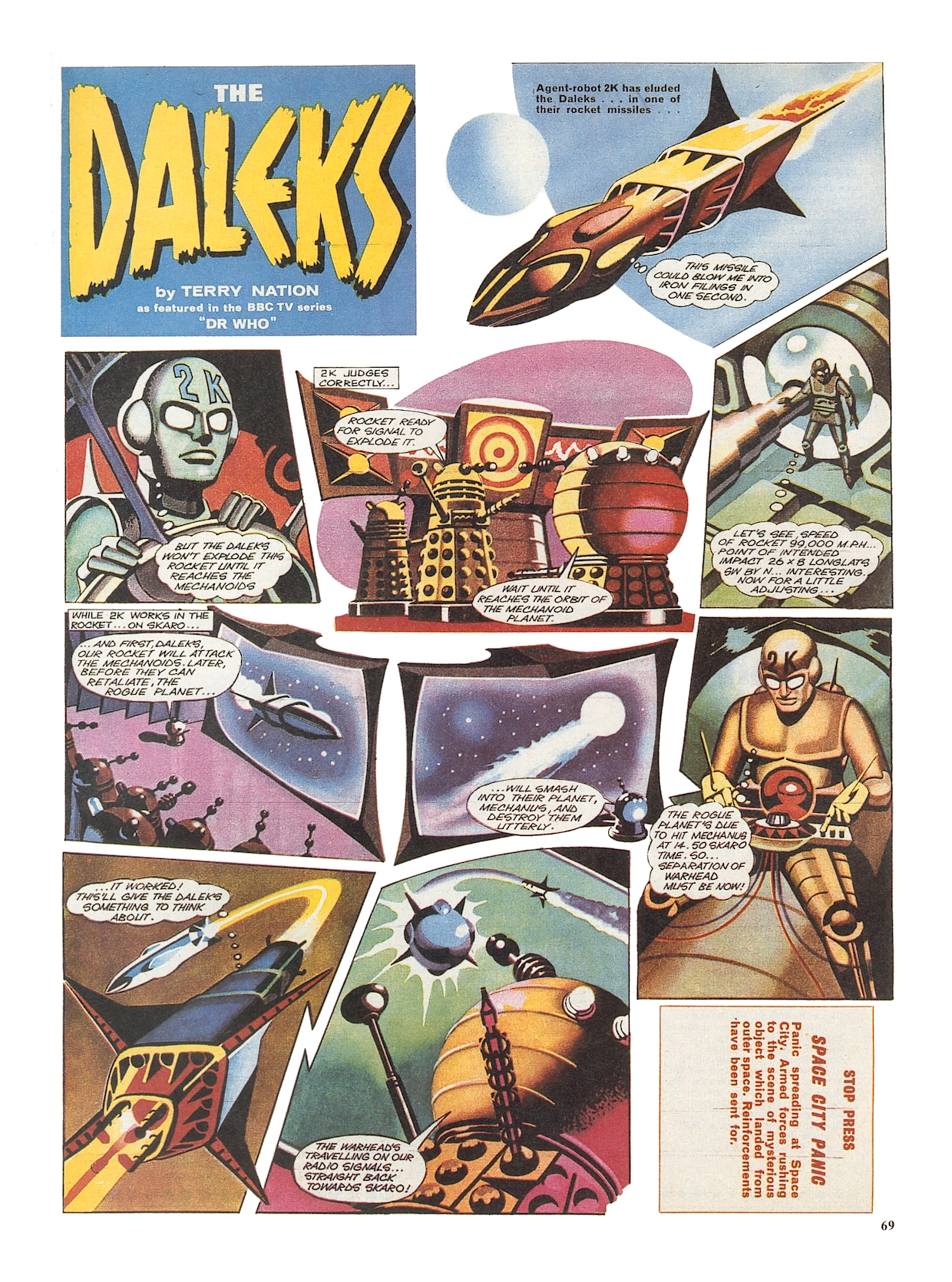 Read online Dalek Chronicles comic -  Issue # TPB - 69