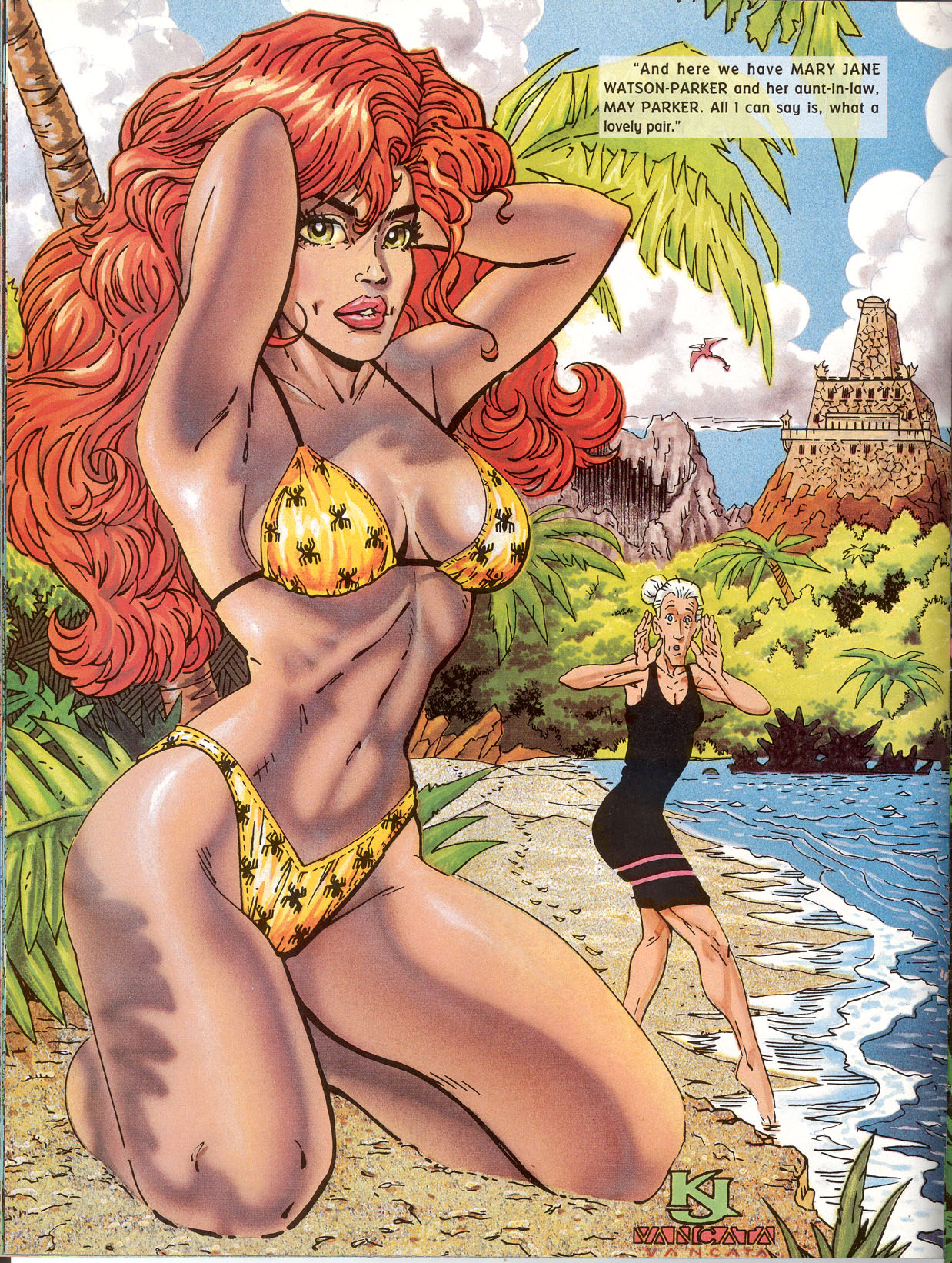 Read online Marvel Swimsuit Special comic -  Issue #2 - 18