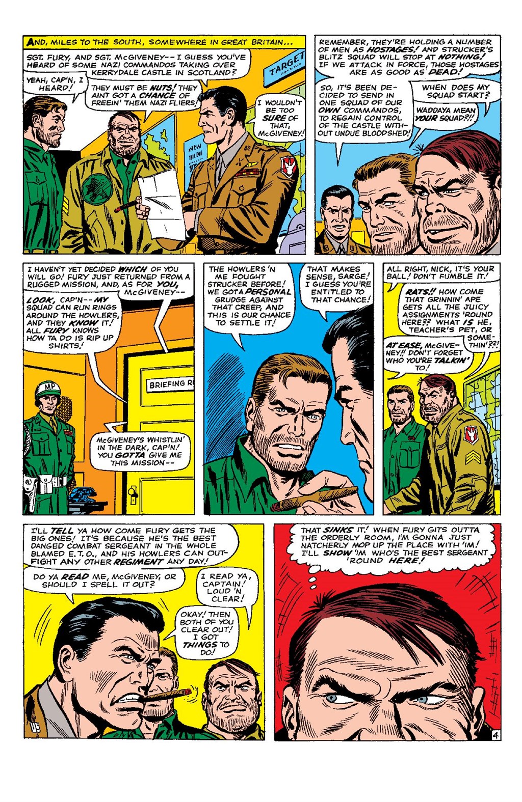 Read online Sgt. Fury Epic Collection: The Howling Commandos comic -  Issue #Sgt. Fury Epic Collection Berlin Breakout (Part 1) - 9