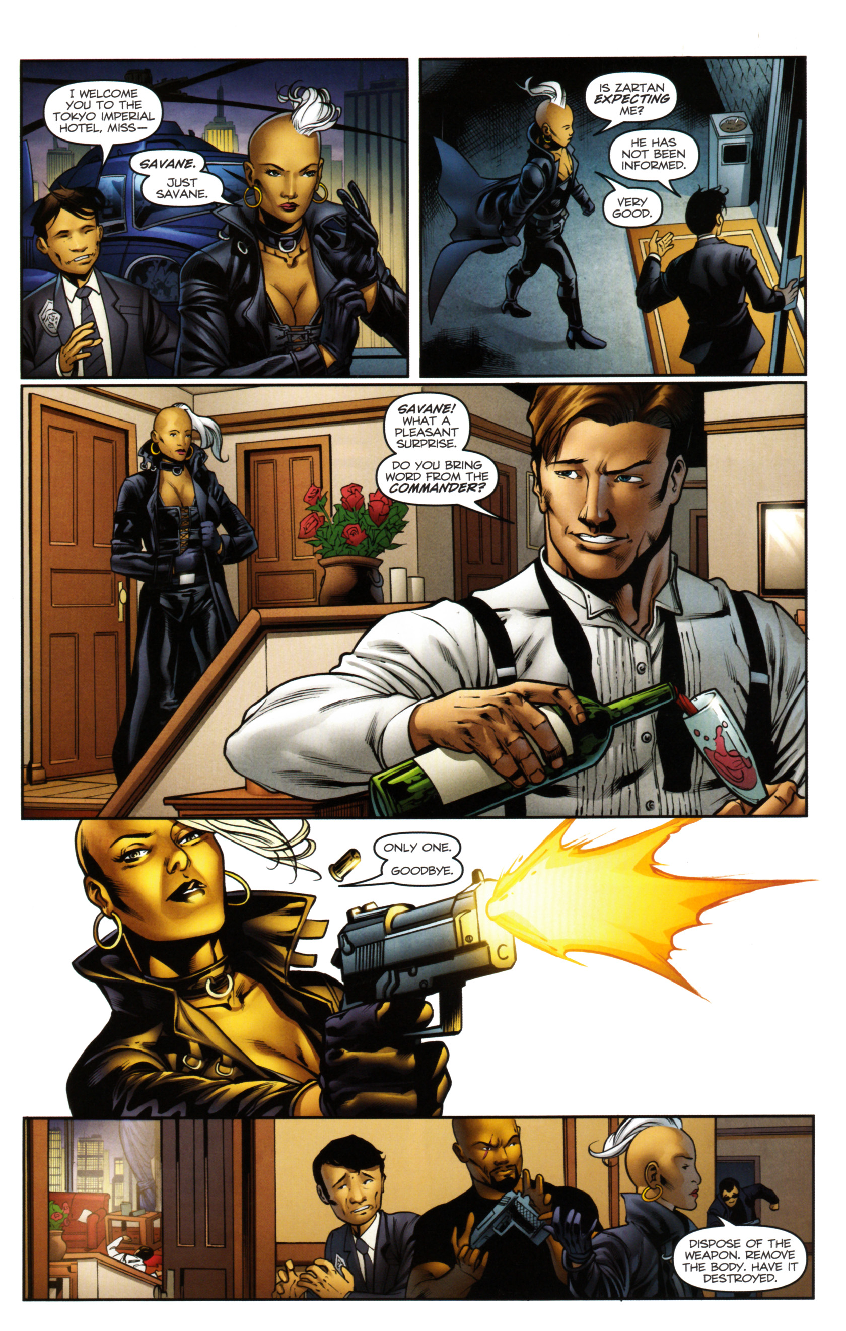 Read online Snake Eyes and Storm Shadow comic -  Issue #14 - 15