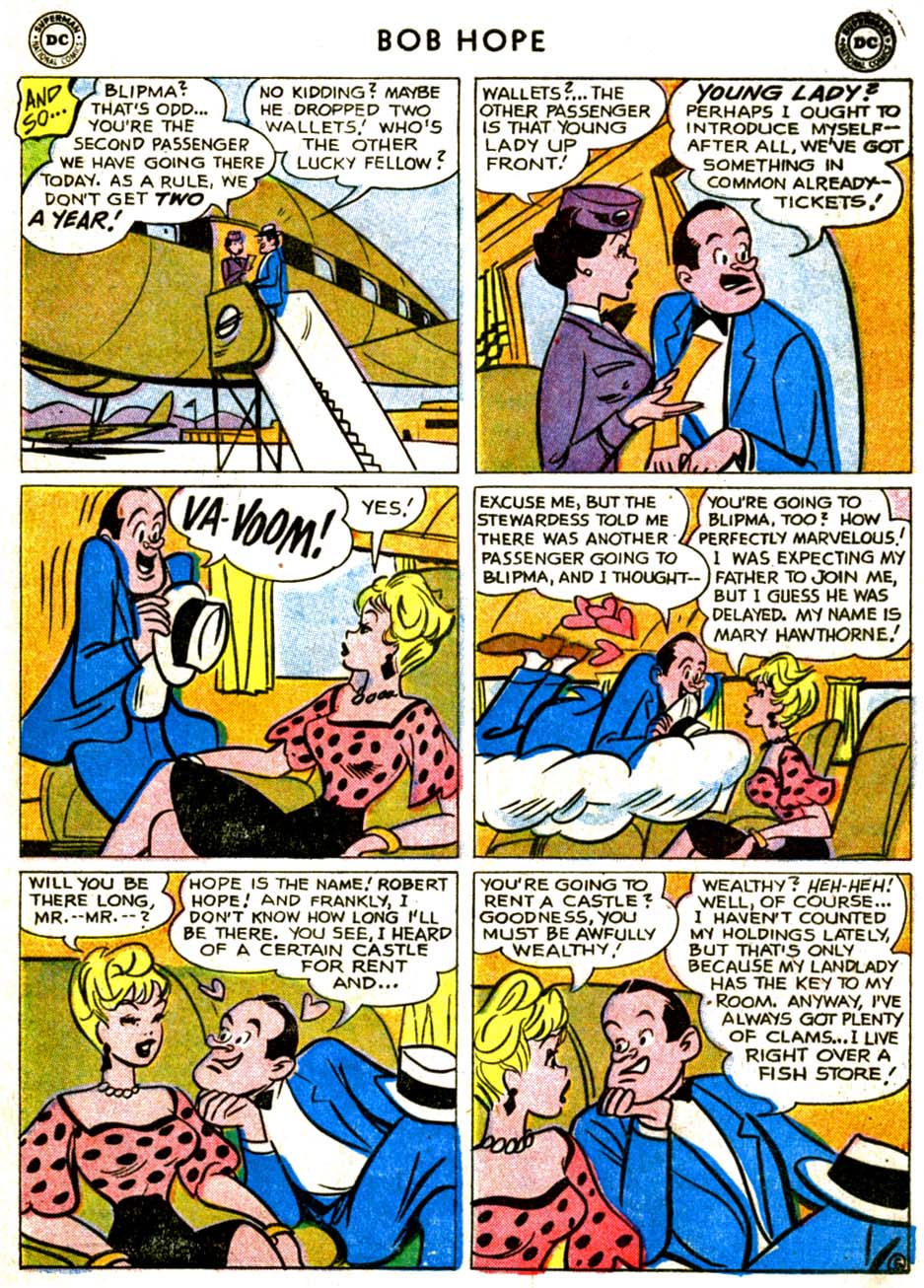 Read online The Adventures of Bob Hope comic -  Issue #58 - 7