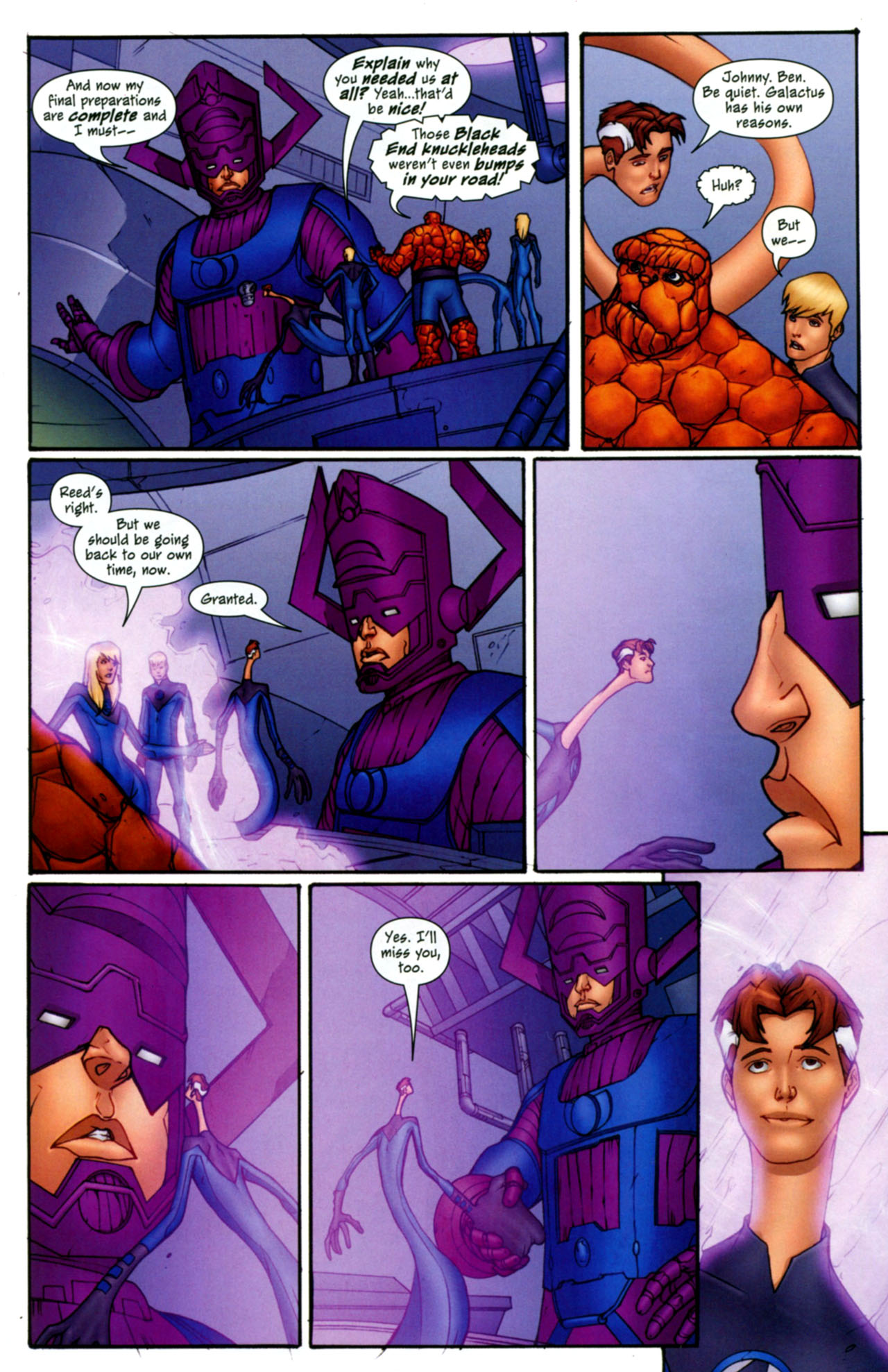 Read online Marvel Adventures Fantastic Four comic -  Issue #48 - 22