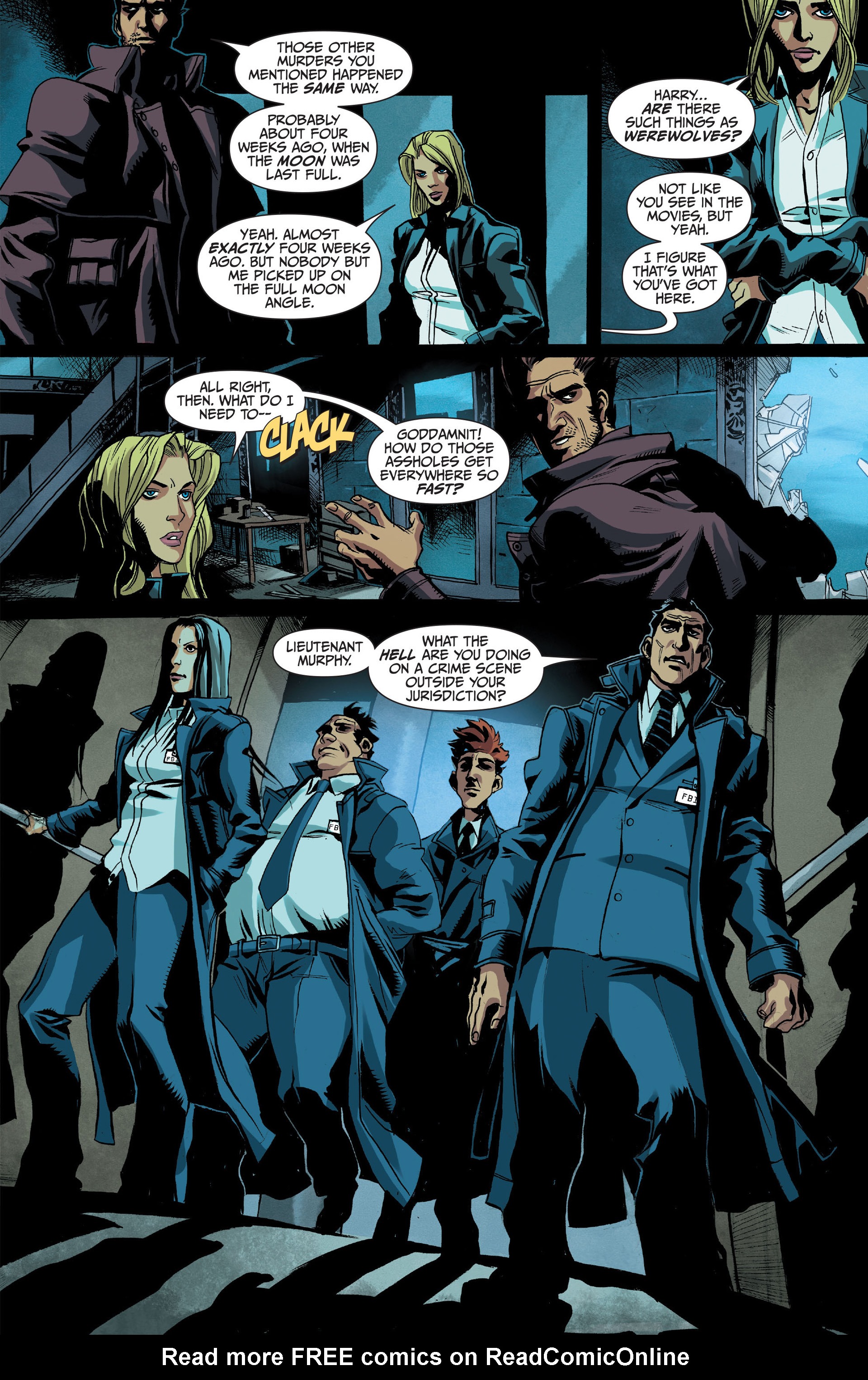 Read online Jim Butcher's The Dresden Files: Fool Moon comic -  Issue #1 - 11