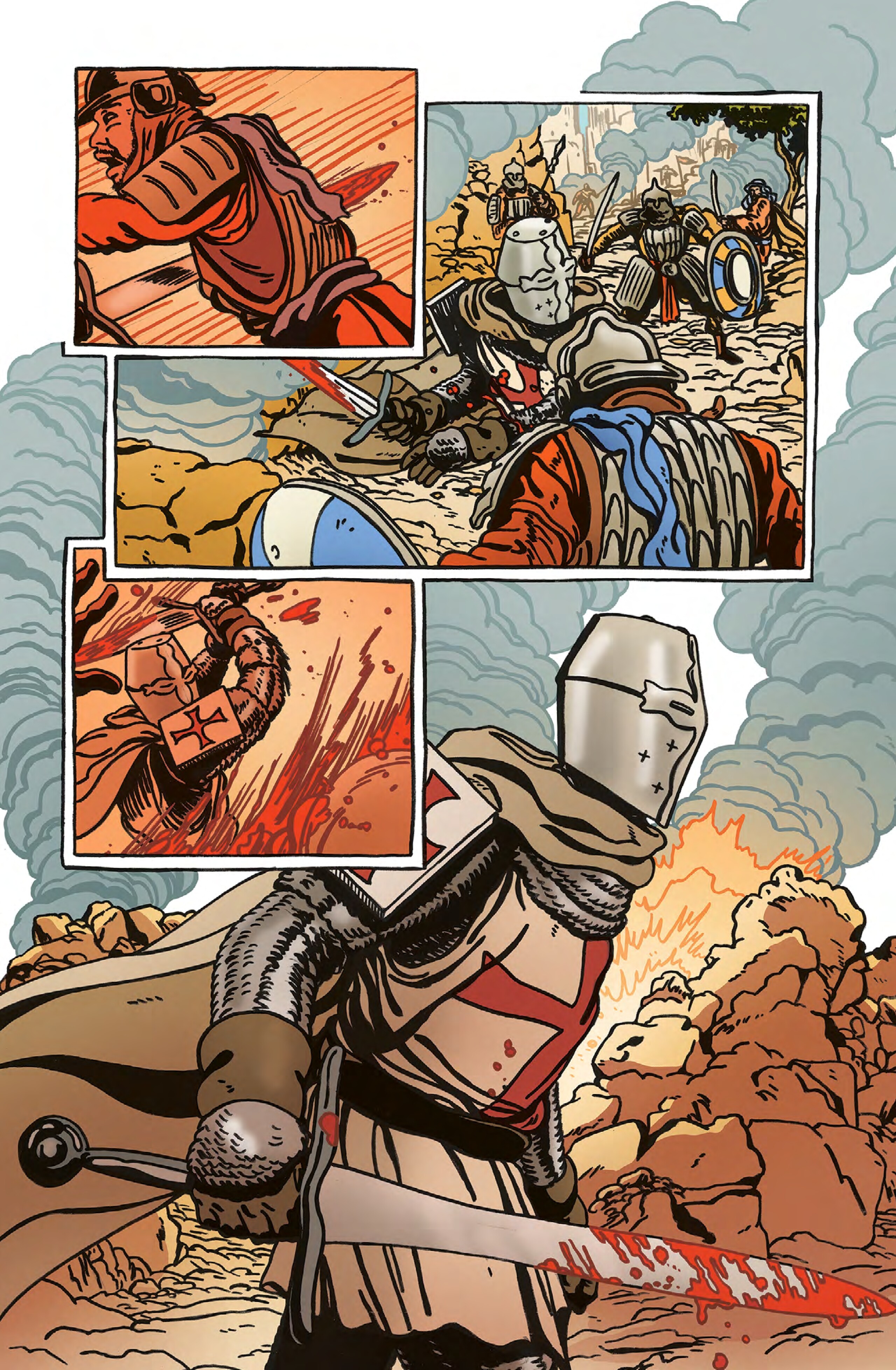 Read online Crusader comic -  Issue #1 - 5