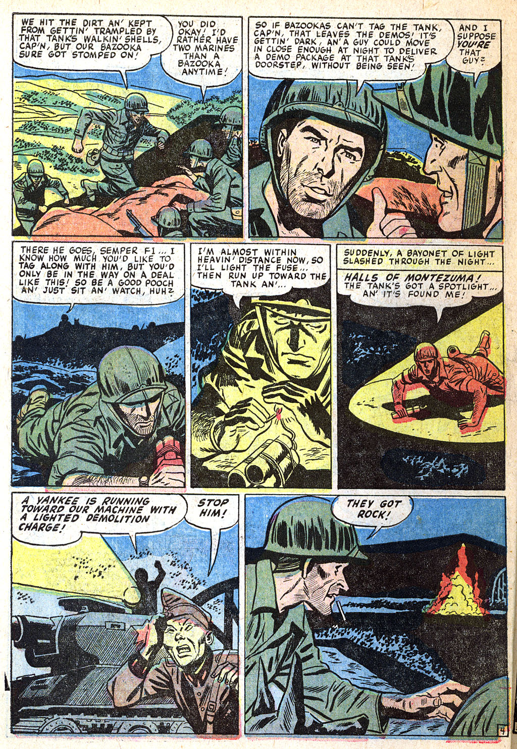 Read online Marines in Action comic -  Issue #11 - 6