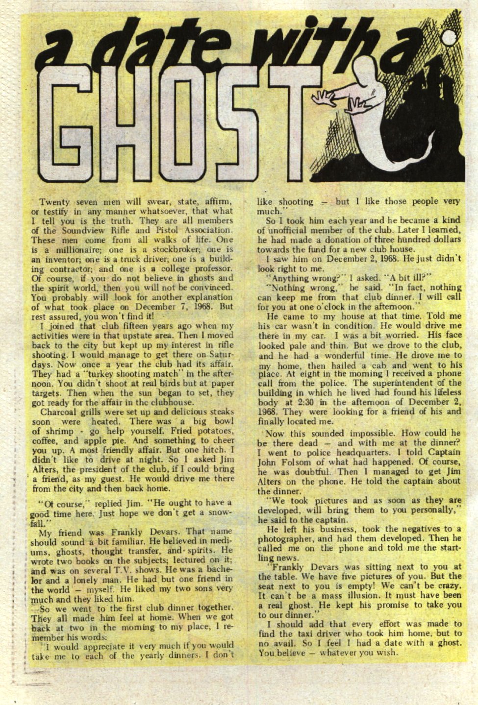 Read online Ghostly Tales comic -  Issue #82 - 22