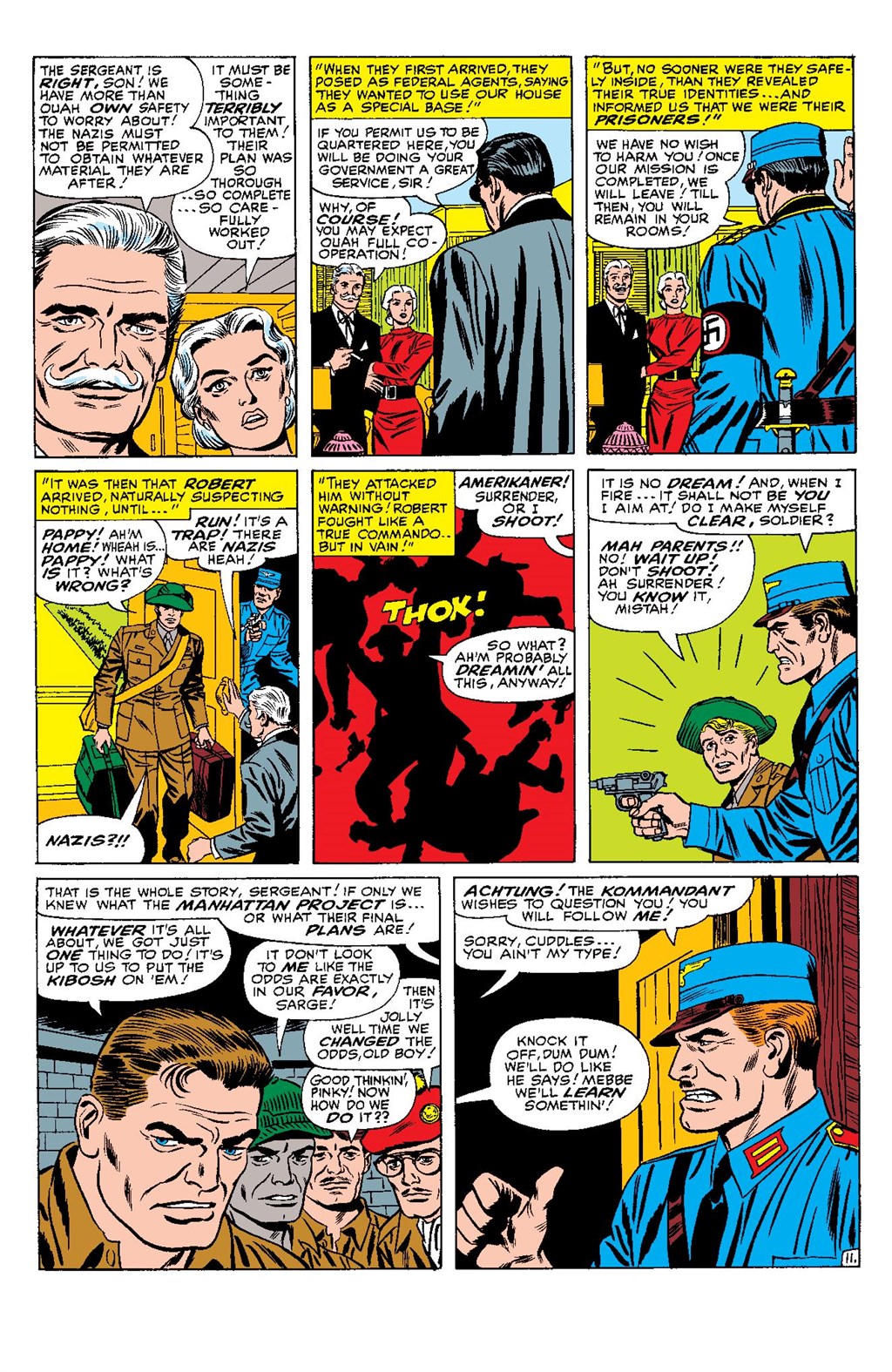 Read online Sgt. Fury Epic Collection: The Howling Commandos comic -  Issue #Sgt. Fury Epic Collection Berlin Breakout (Part 2) - 23