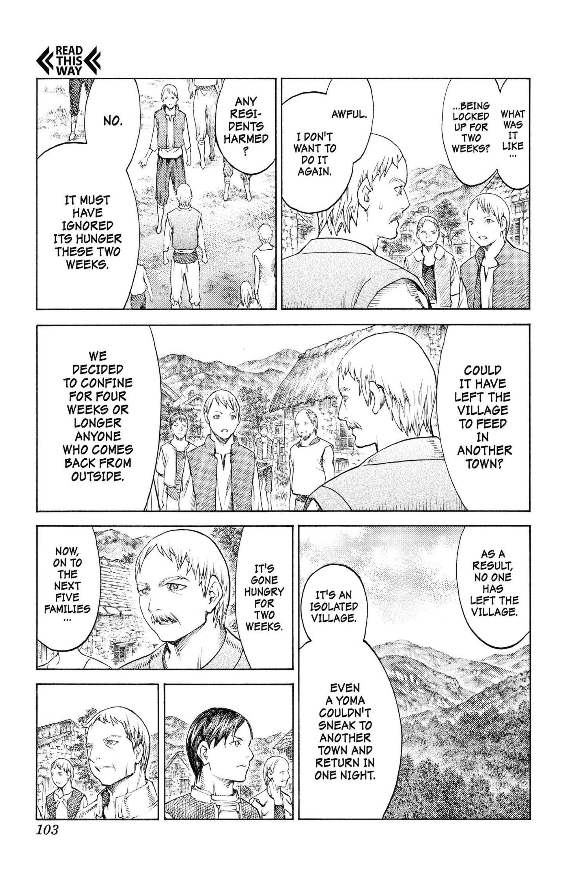 Read online Claymore comic -  Issue #24 - 96