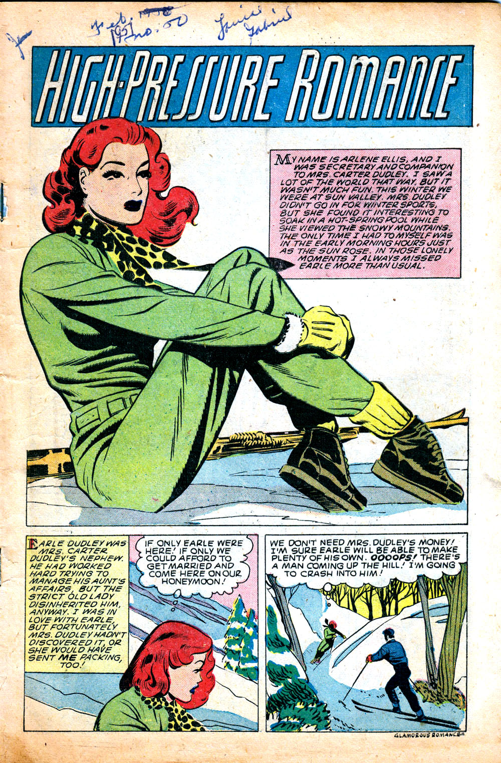 Read online Glamorous Romances comic -  Issue #50 - 3