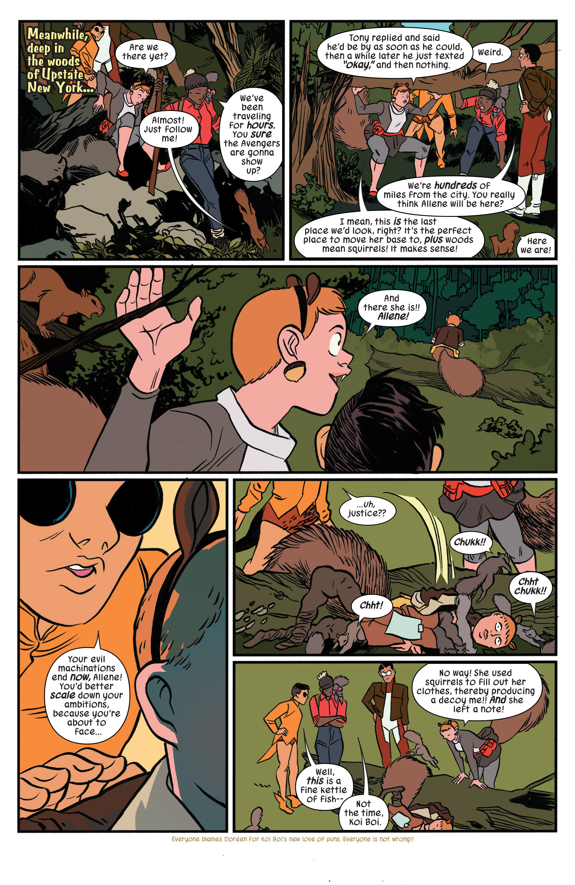 Read online The Unbeatable Squirrel Girl Beats Up the Marvel Universe comic -  Issue # TPB - 63