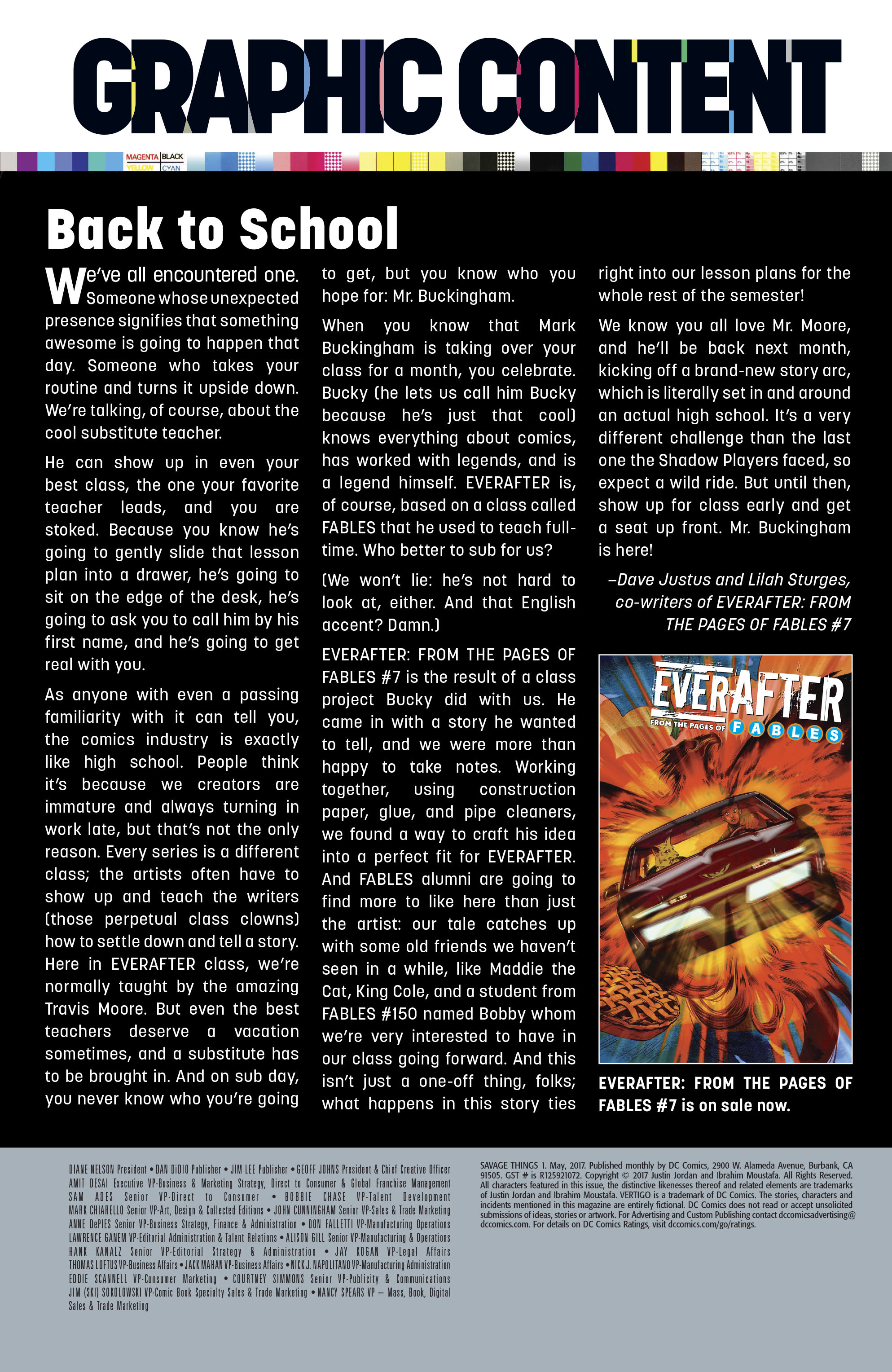 Read online Savage Things comic -  Issue #1 - 25