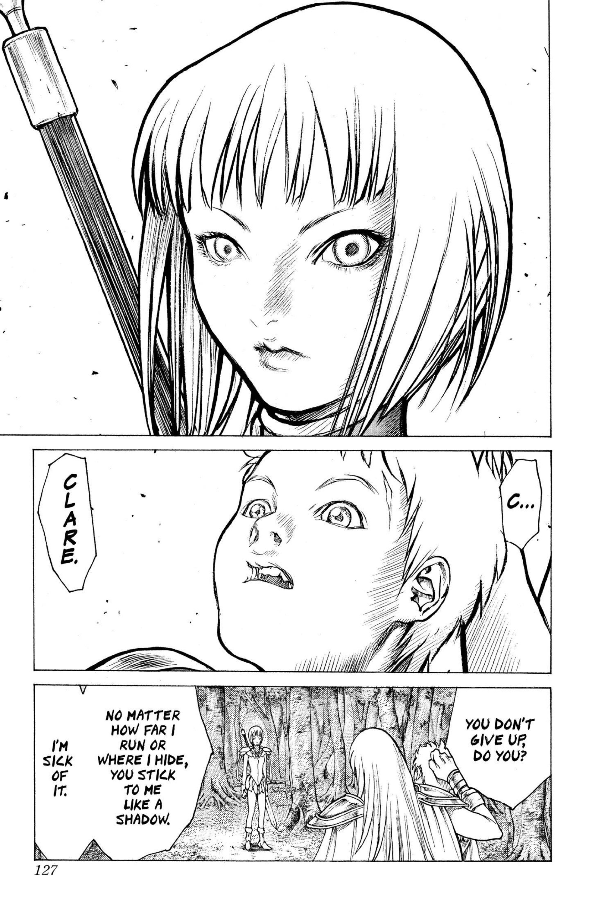 Read online Claymore comic -  Issue #1 - 101