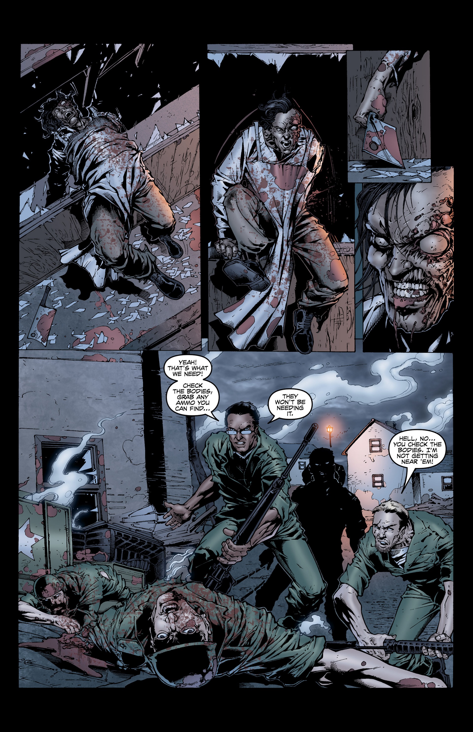 Read online Plague of the Living Dead comic -  Issue #5 - 6
