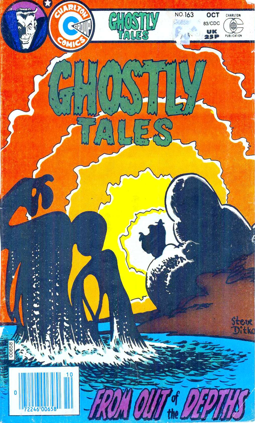 Read online Ghostly Tales comic -  Issue #163 - 1