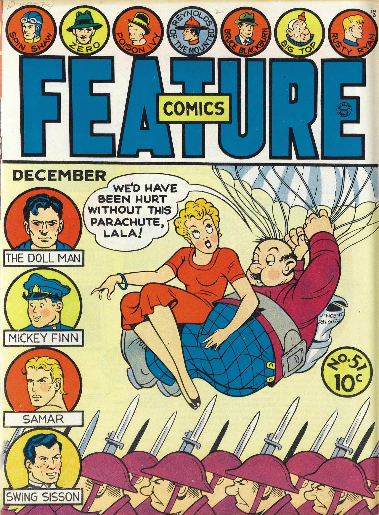 Read online Feature Comics comic -  Issue #51 - 1