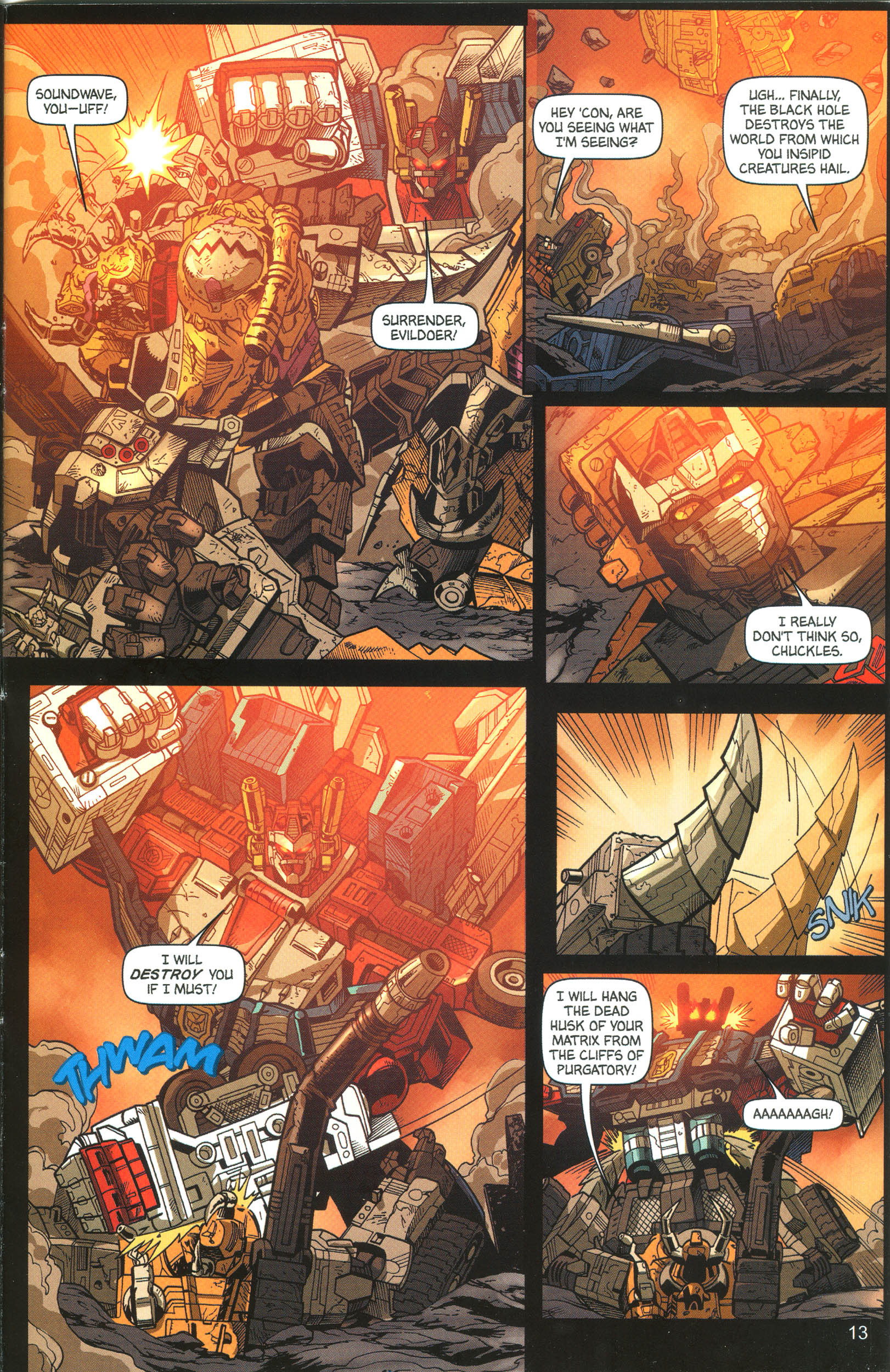 Read online Transformers: Collectors' Club comic -  Issue #12 - 13