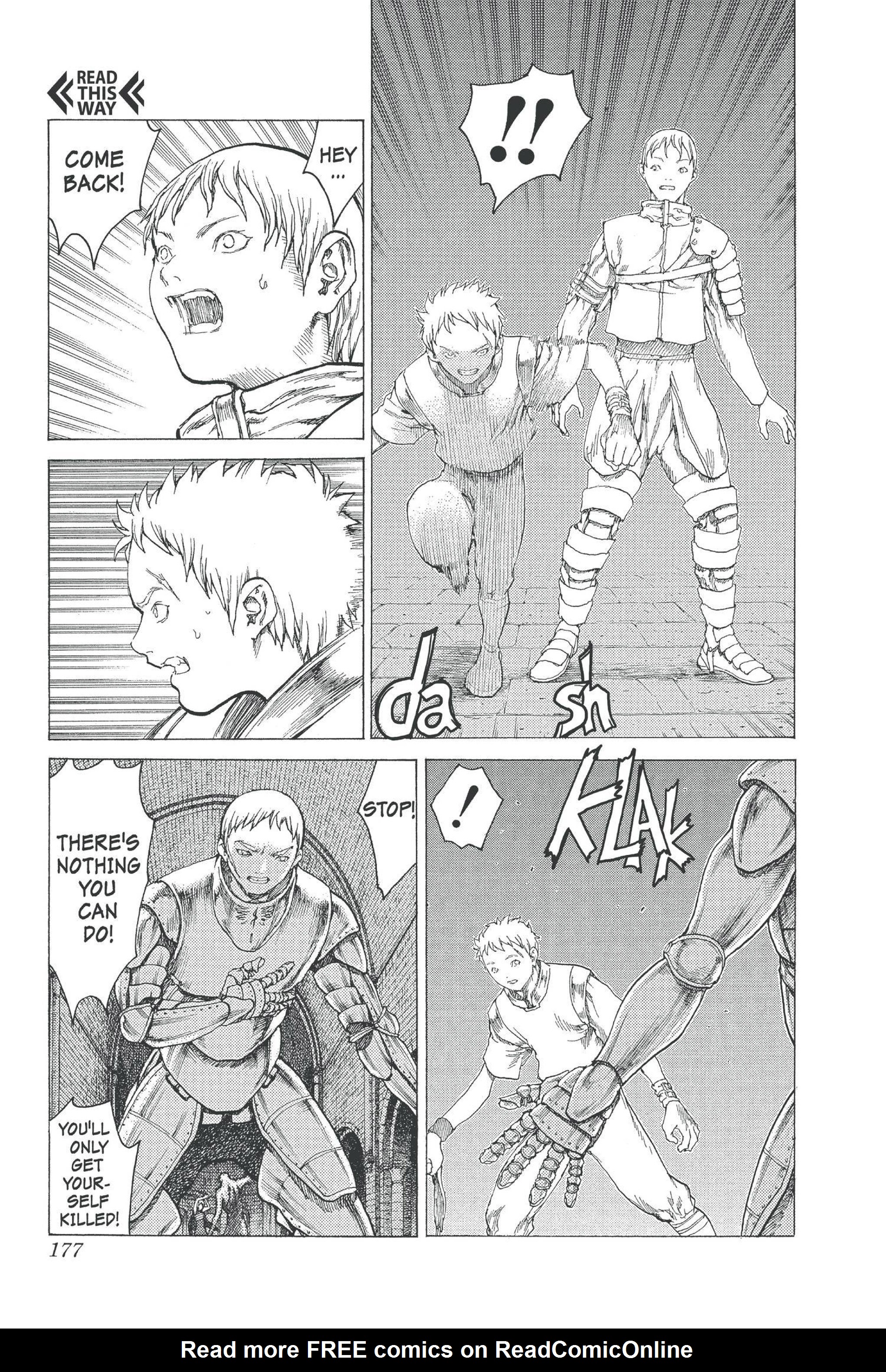 Read online Claymore comic -  Issue #2 - 167